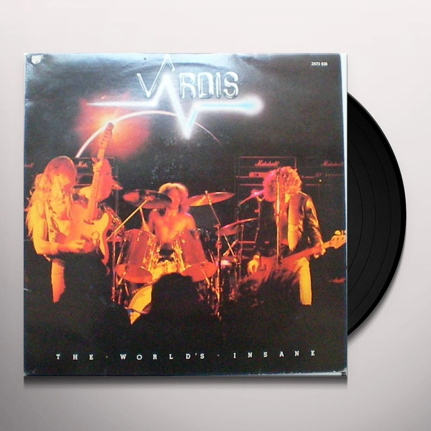 Vardis WORLD'S INSANE Vinyl Record