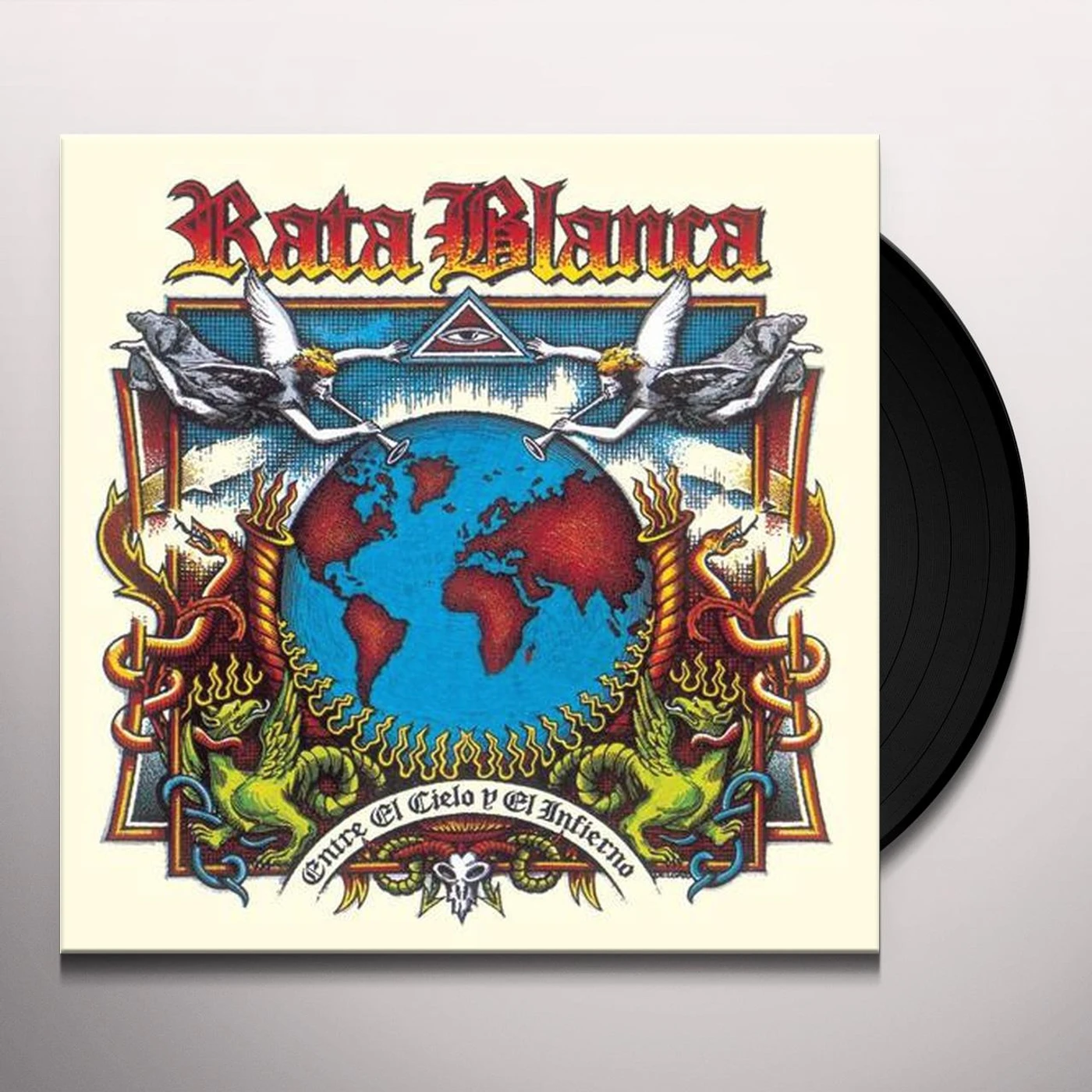 Rata Blanca Entre el Cielo y el Infierno Vinyl Record