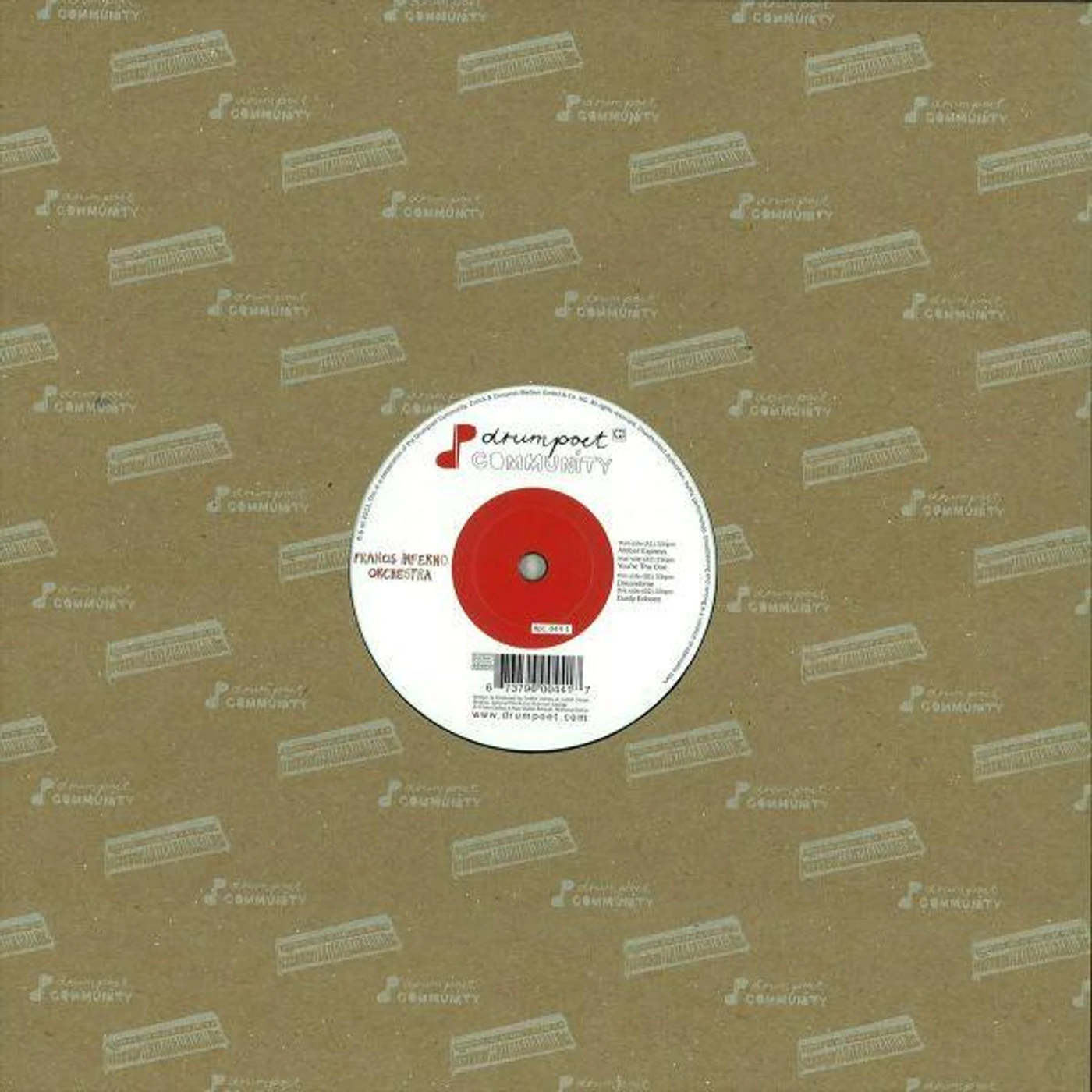 Francis Inferno Orchestra DREAMTIME Vinyl Record