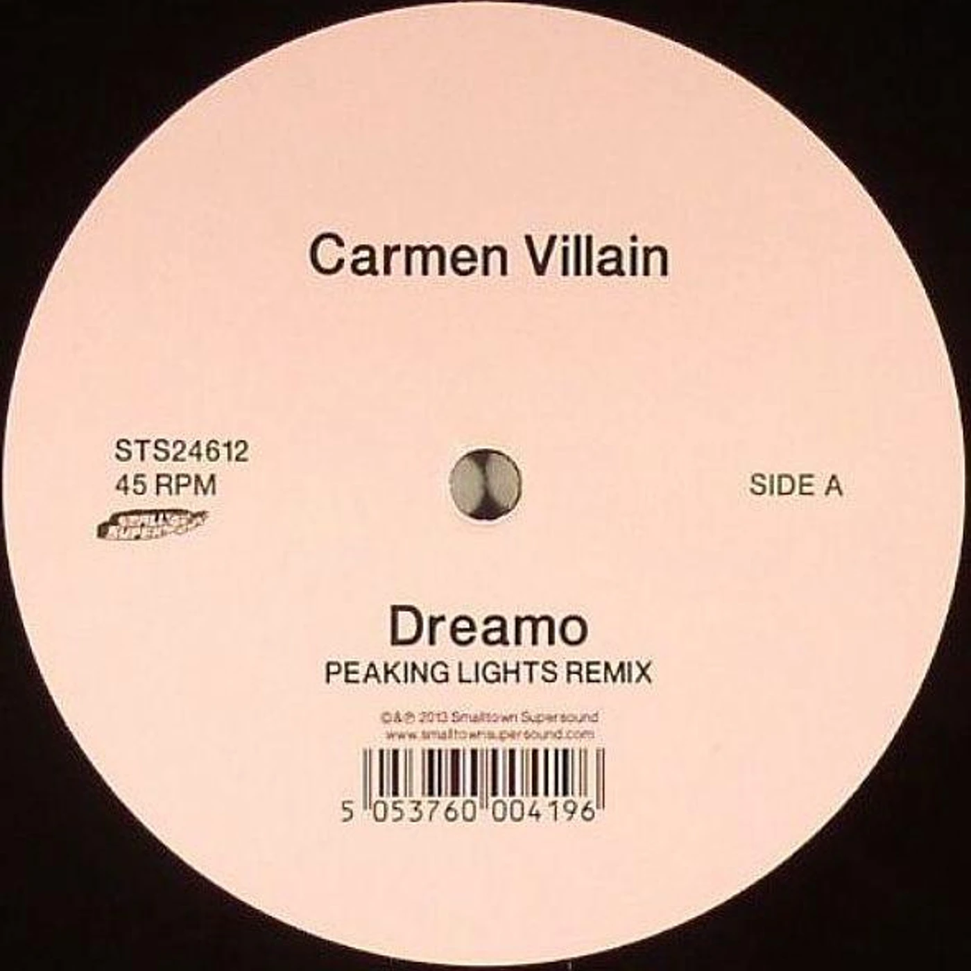 Carmen Villain SLEEPER REMIXES Vinyl Record - UK Release