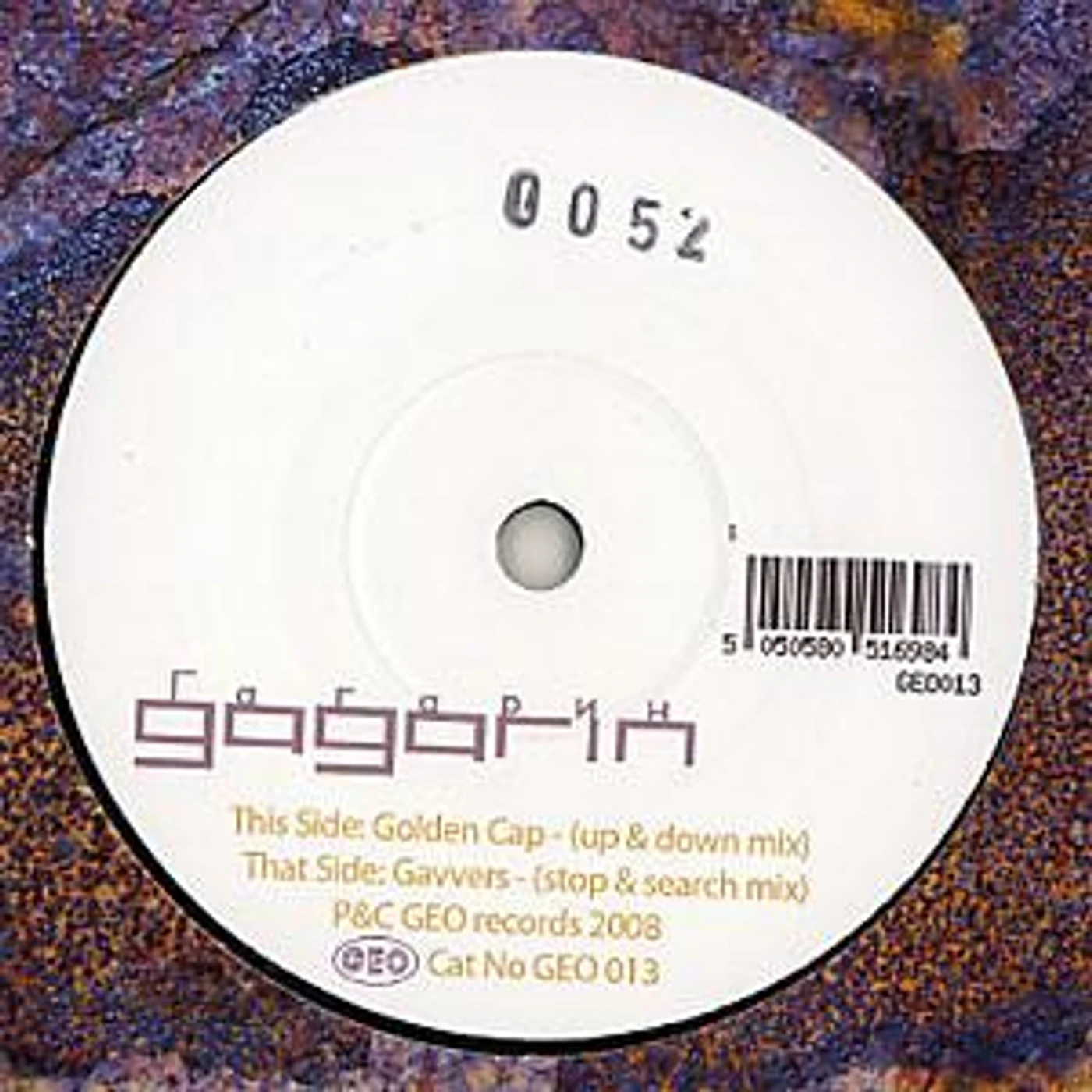 Gagarin GOLDEN CAP Vinyl Record - UK Release