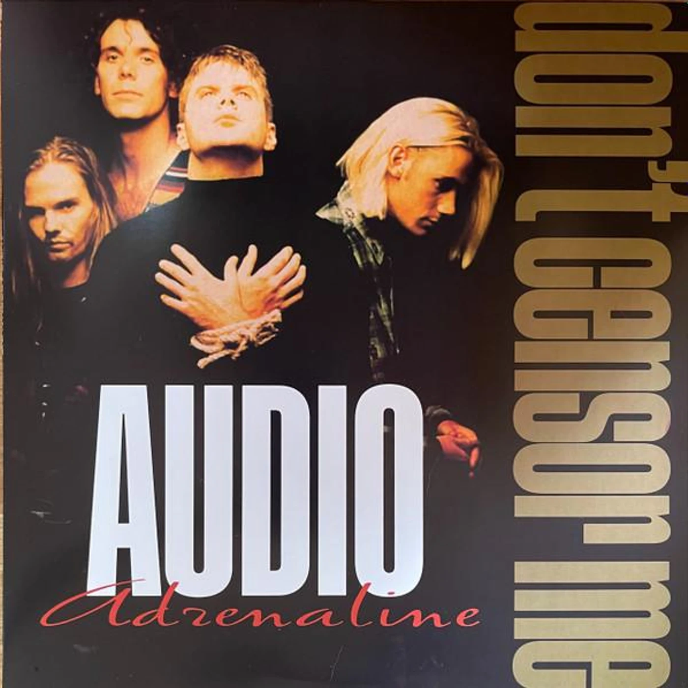 Audio Adrenaline DON'T CENSOR ME Vinyl Record