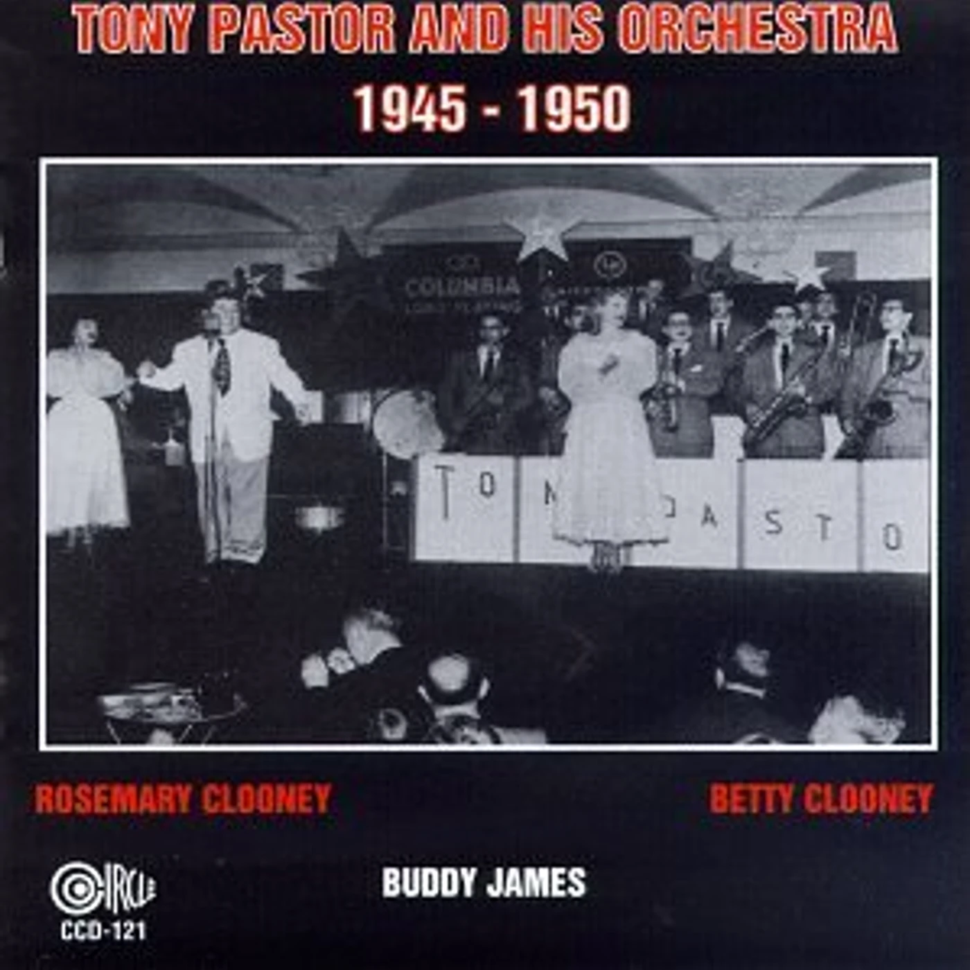 Tony Pastor 1945 & 1950 CD