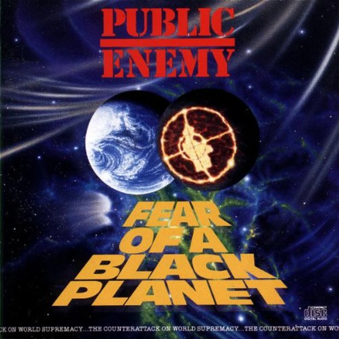 Public Enemy FEAR OF A BLACK PLANET CD
