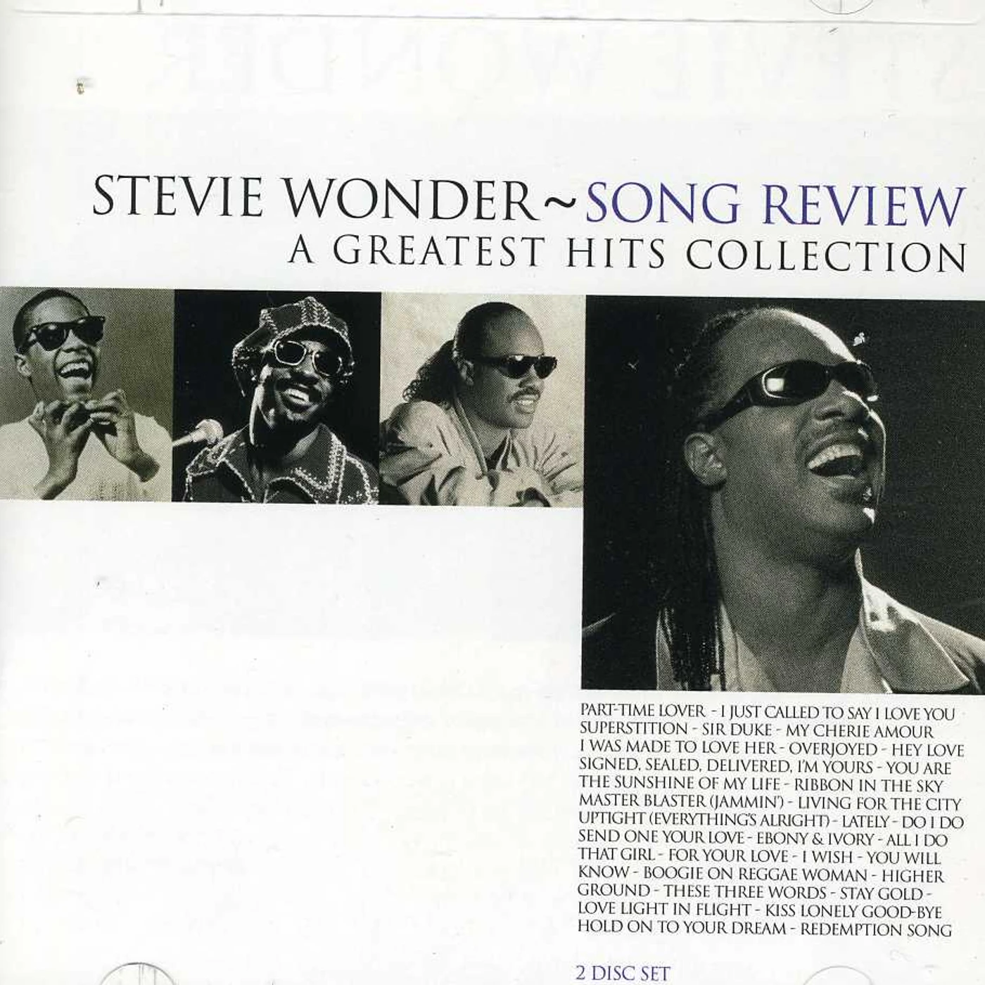 Stevie Wonder SONG REVIEW: GREATEST HITS CD