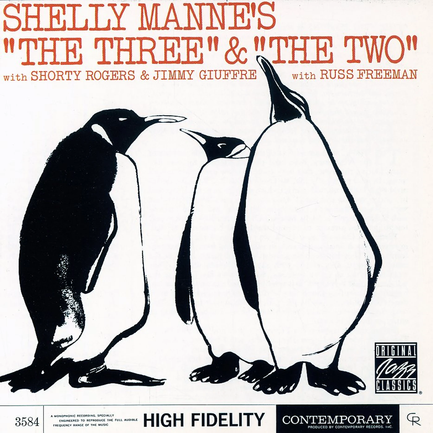 Shelly Manne THREE & THE TWO CD