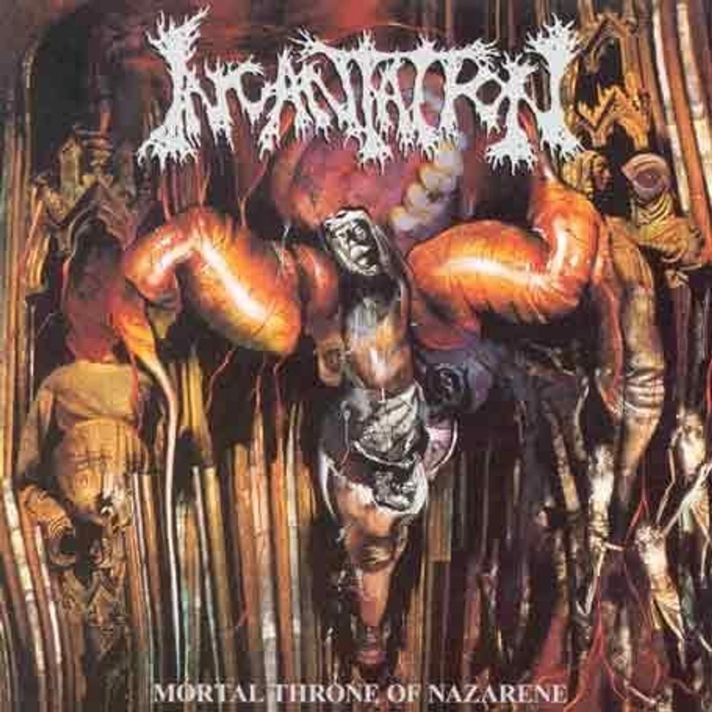 Incantation MORTAL THRONE OF NAZARENE CD