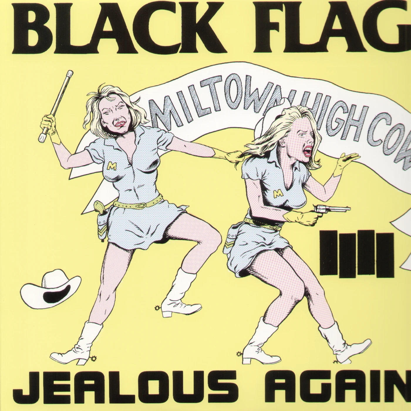 Black Flag Jealous Again Vinyl Record