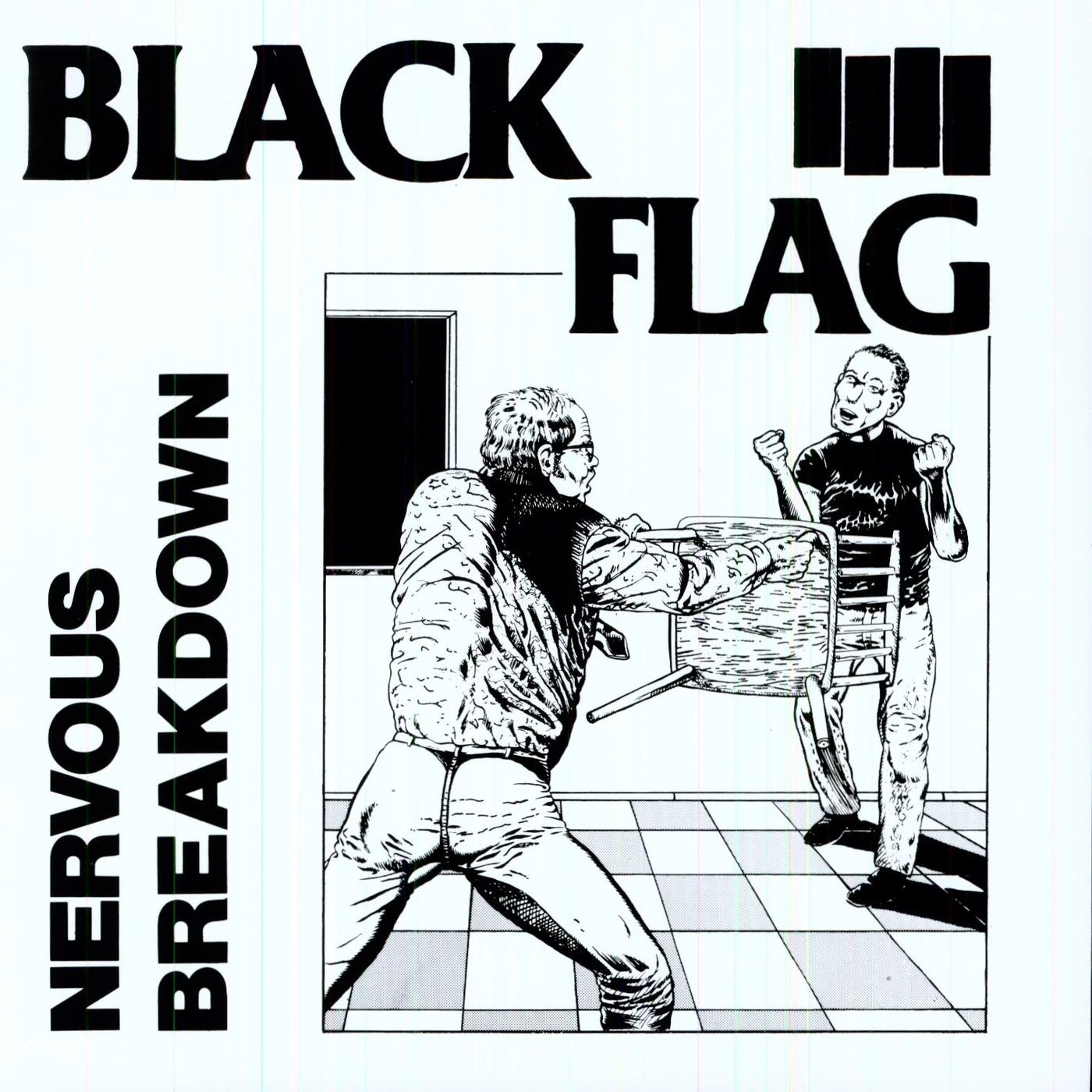 Black Flag NERVOUS BREAKDOWN (10") Vinyl Record