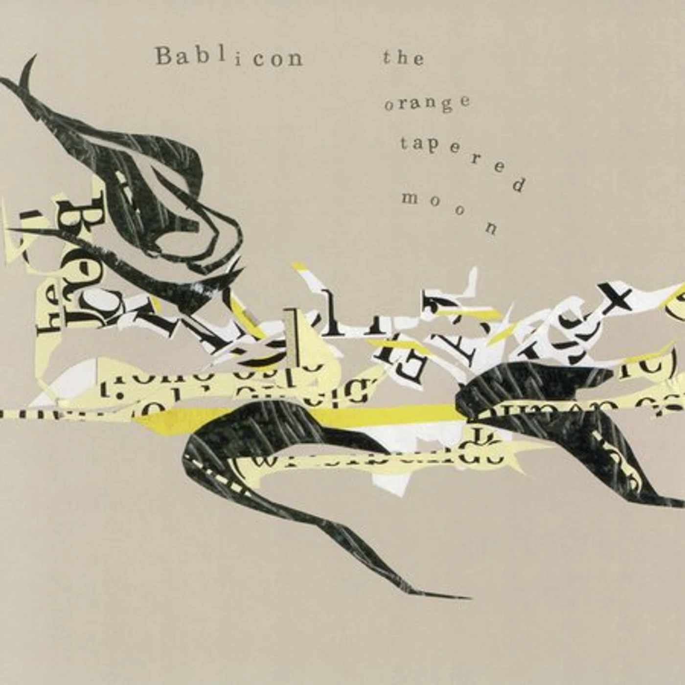 Bablicon ORANGE TAPERED MOON CD