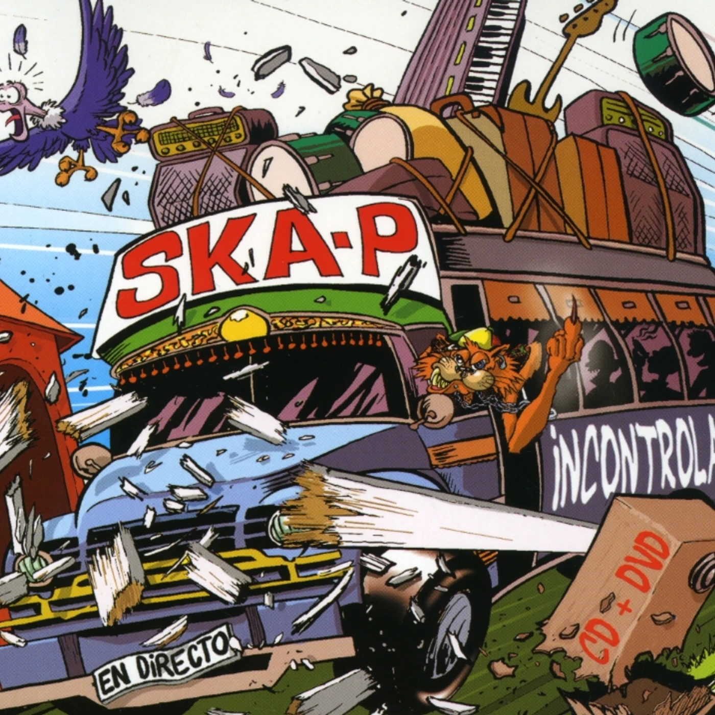 Ska-P INCONTROLABLE: EN DIRECTO CD