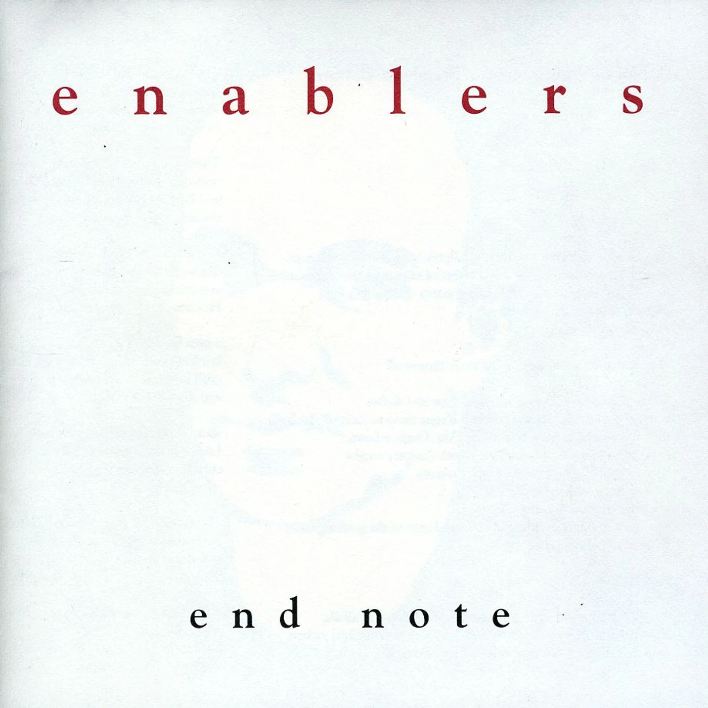 Enablers END NOTE CD