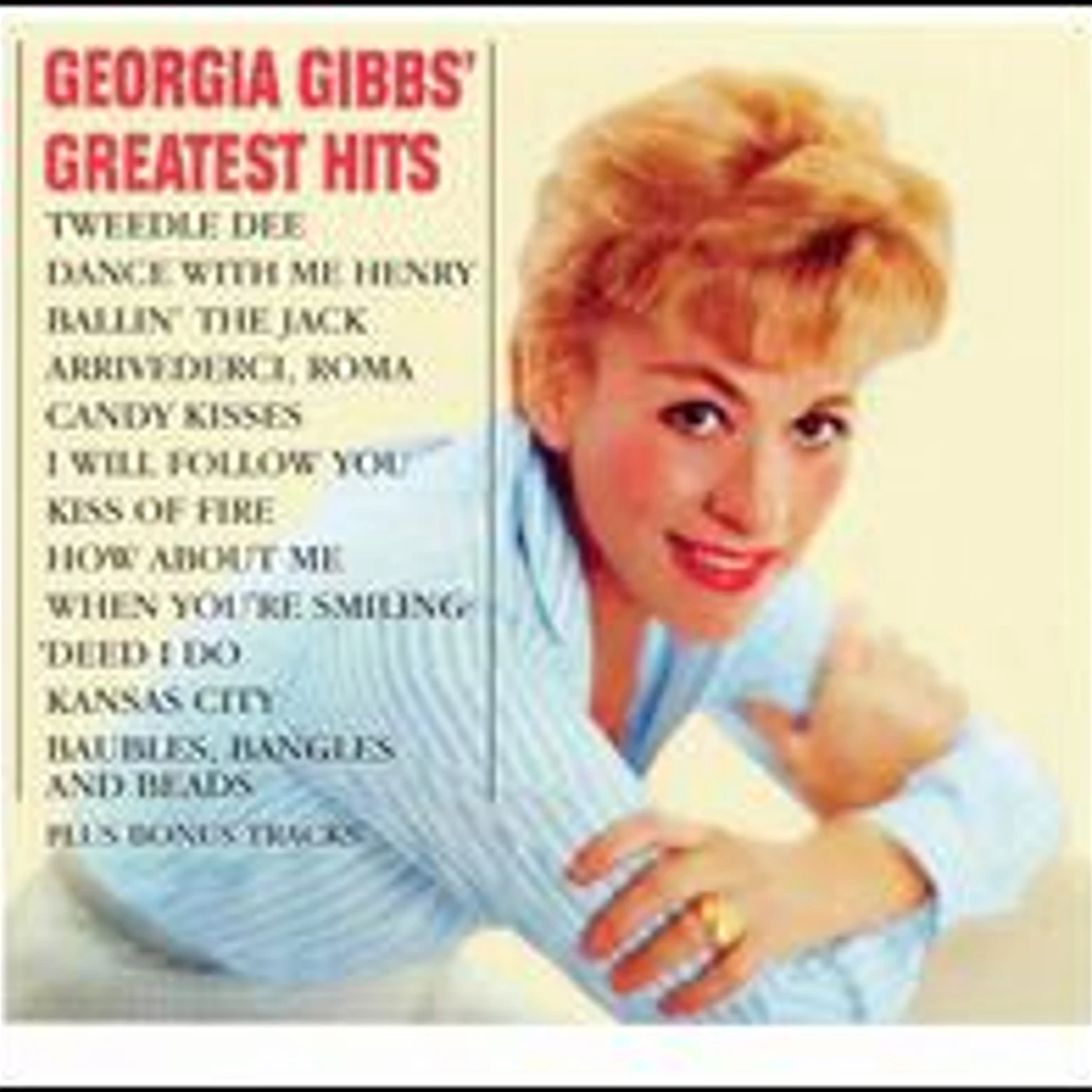 Georgia Gibbs GREATEST HITS CD