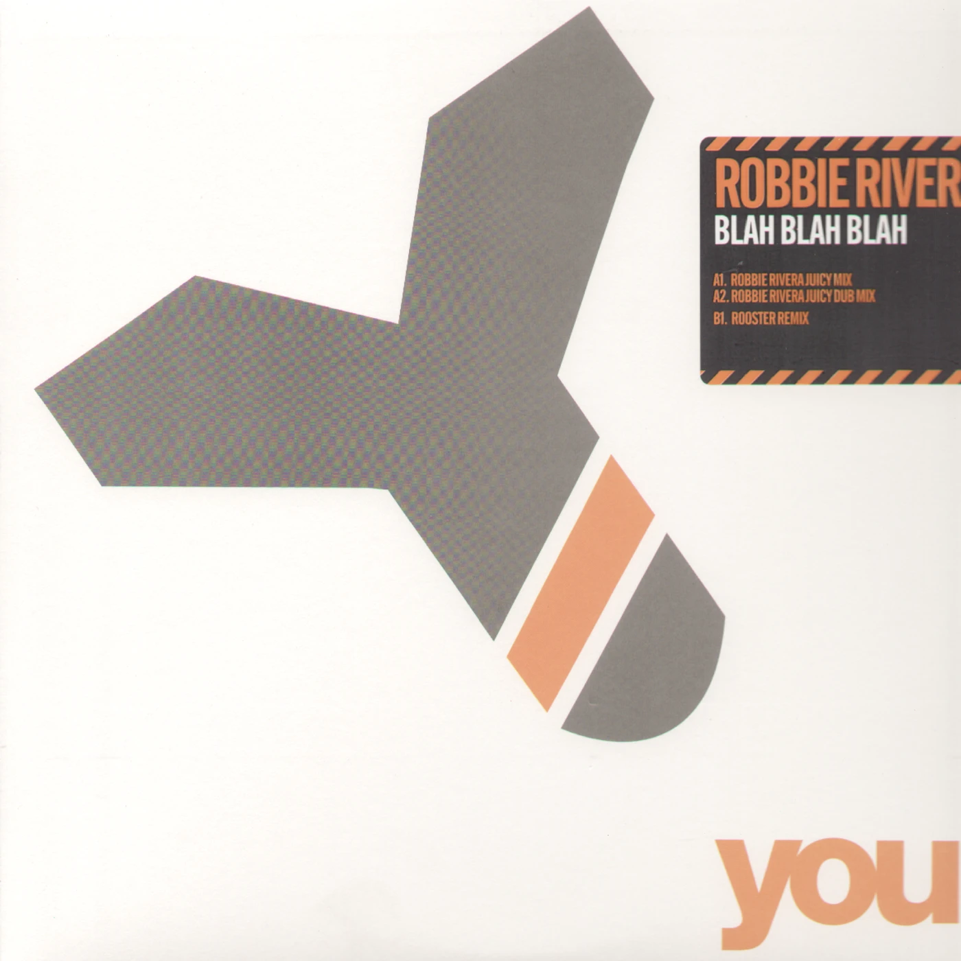 Robbie Rivera BLAH BLAH BLAH (X3) Vinyl Record