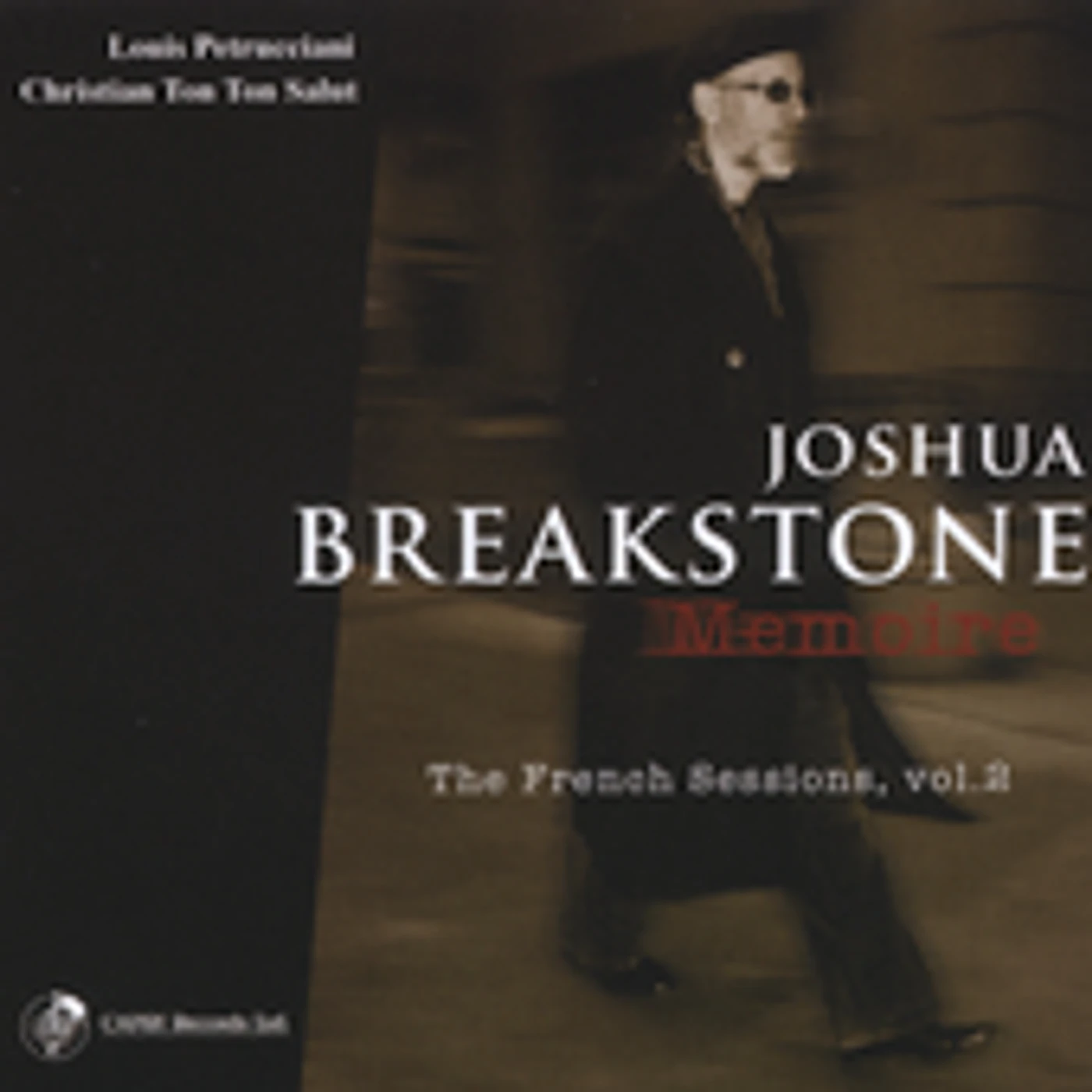 Joshua Breakstone MEMOIRE CD