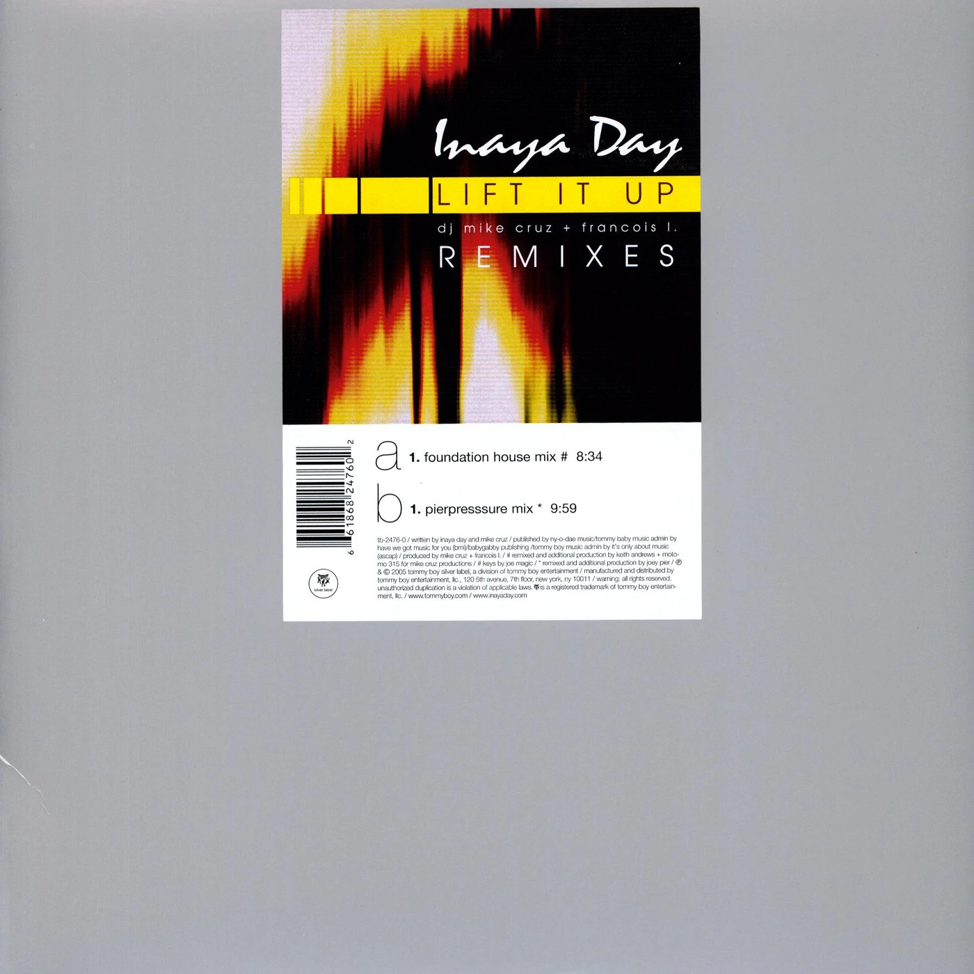 Inaya Day LIFT IT UP: REMIXES Vinyl Record