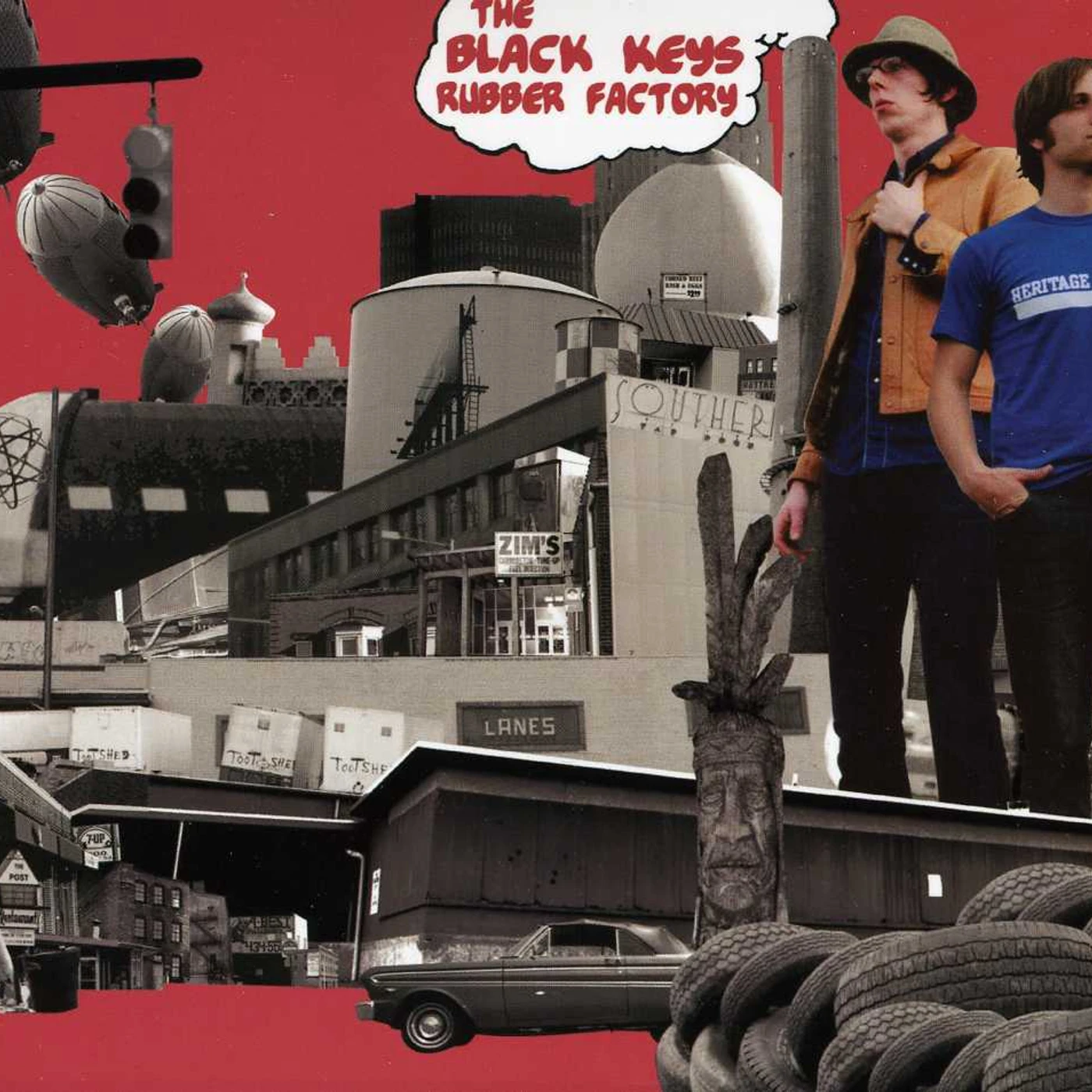 The Black Keys RUBBER FACTORY CD