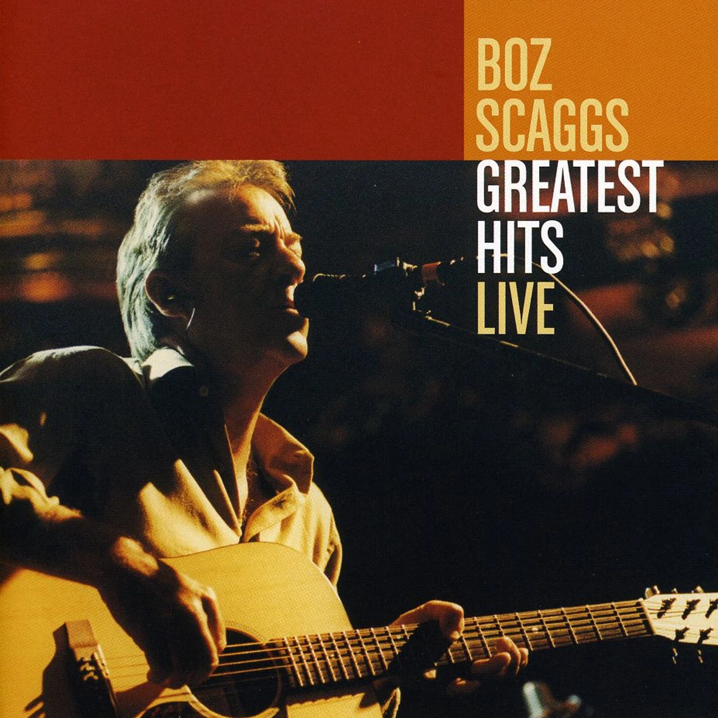 Boz Scaggs GREATEST HITS LIVE CD