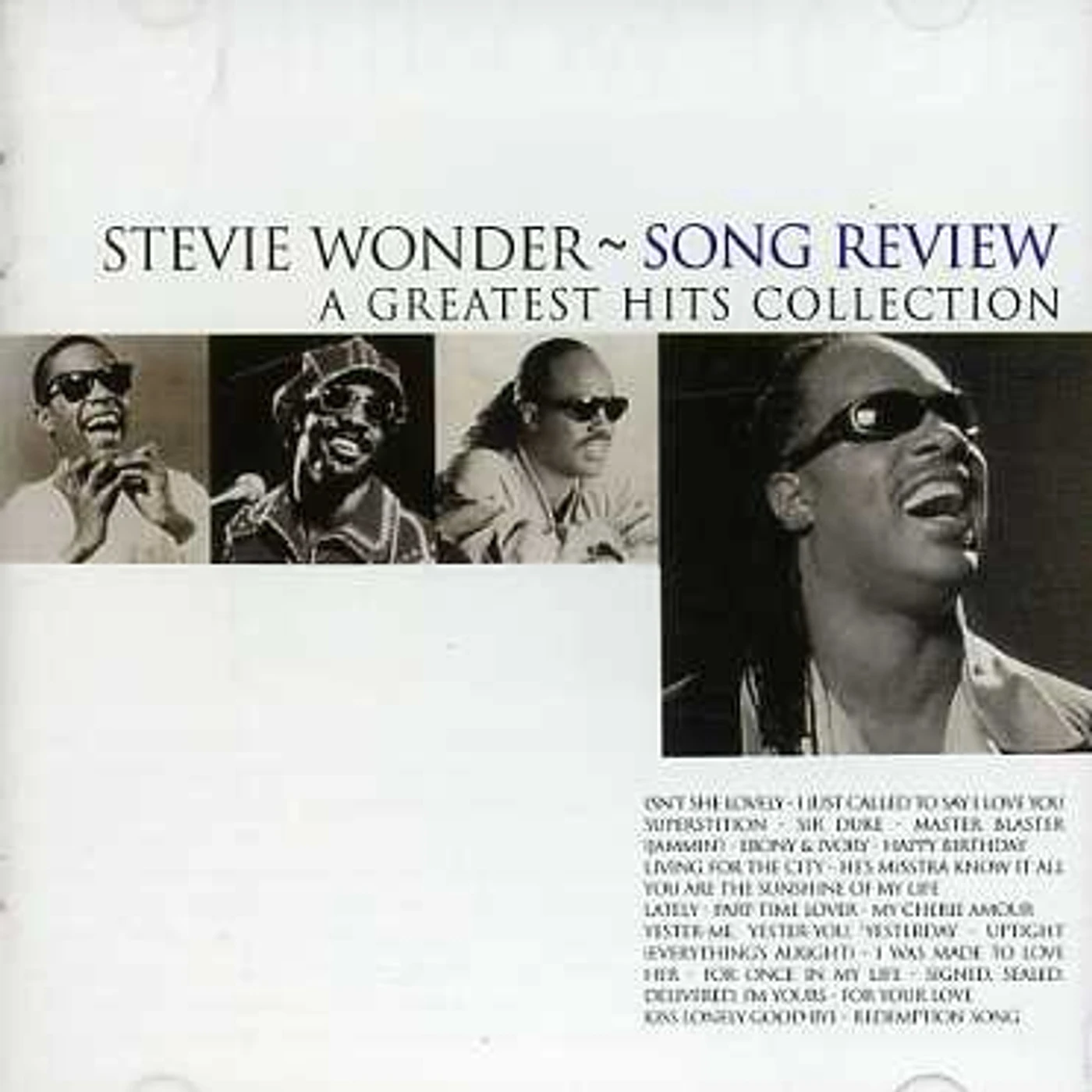 Stevie Wonder SONG REVIEW: GREATEST HITS COLLECTION CD