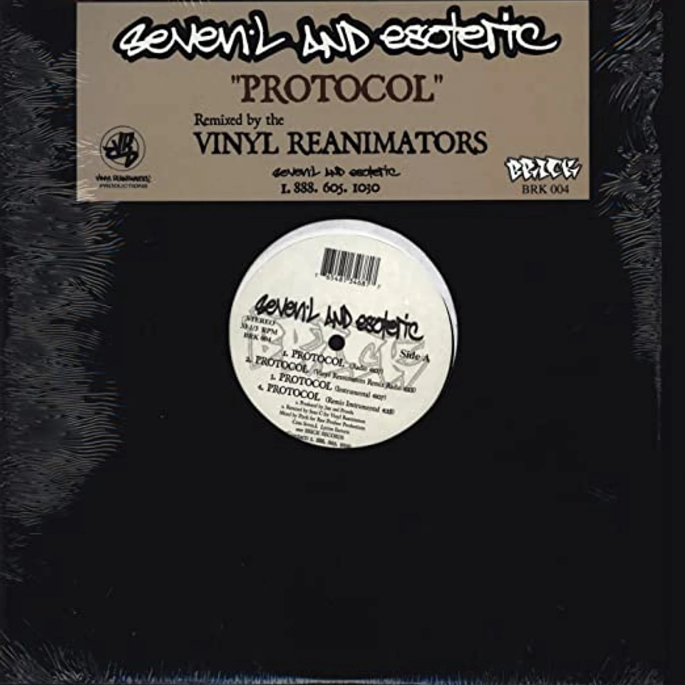 7L & Esoteric PROTOCOL / BE ALERT (1997) Vinyl Record