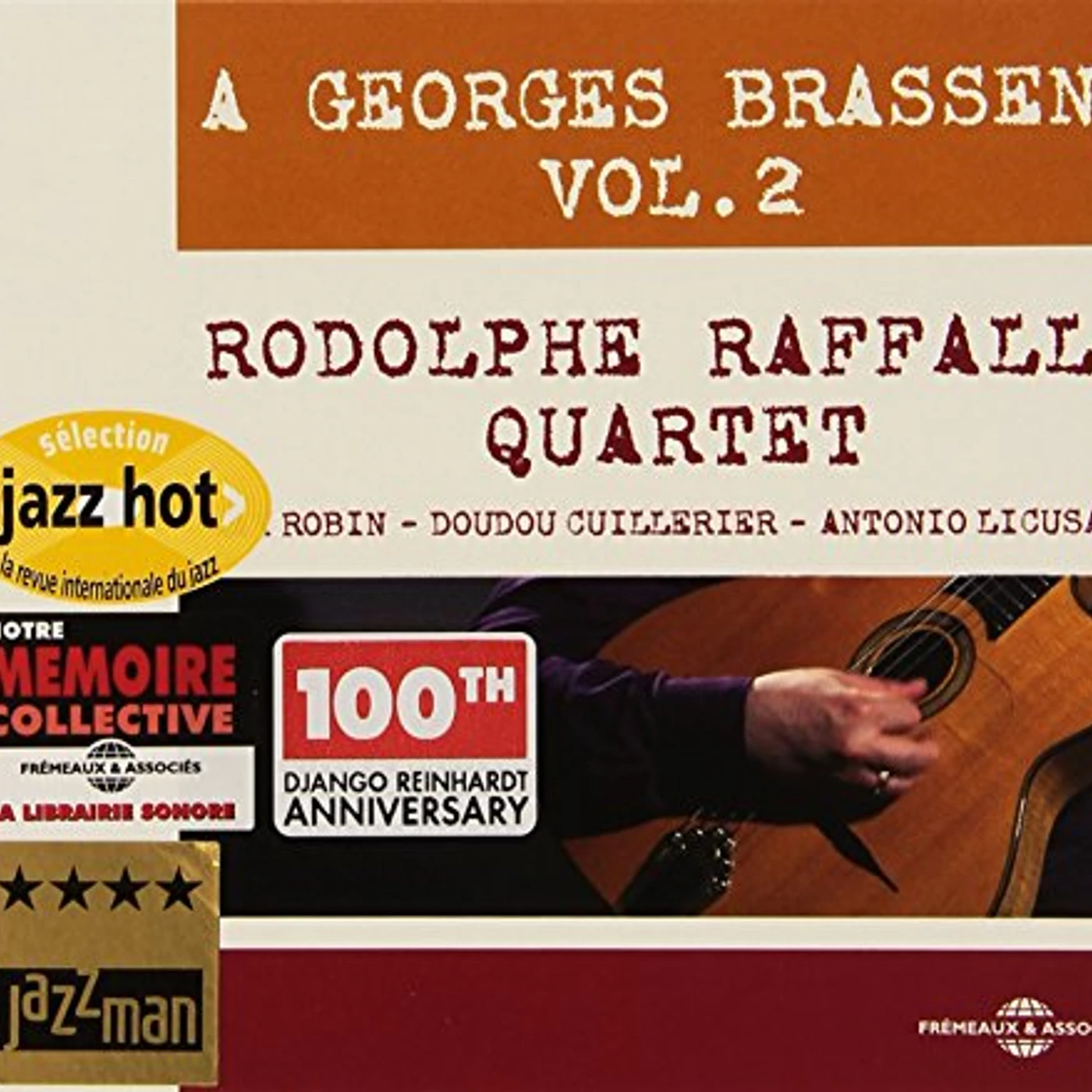 Rodolphe Raffalli GEORGES BRASSENS 2 CD