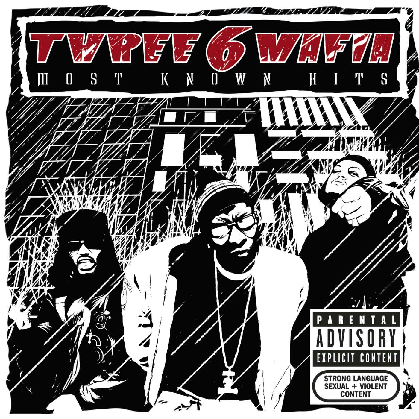 Three 6 Mafia MOST KNOWN HITS CD