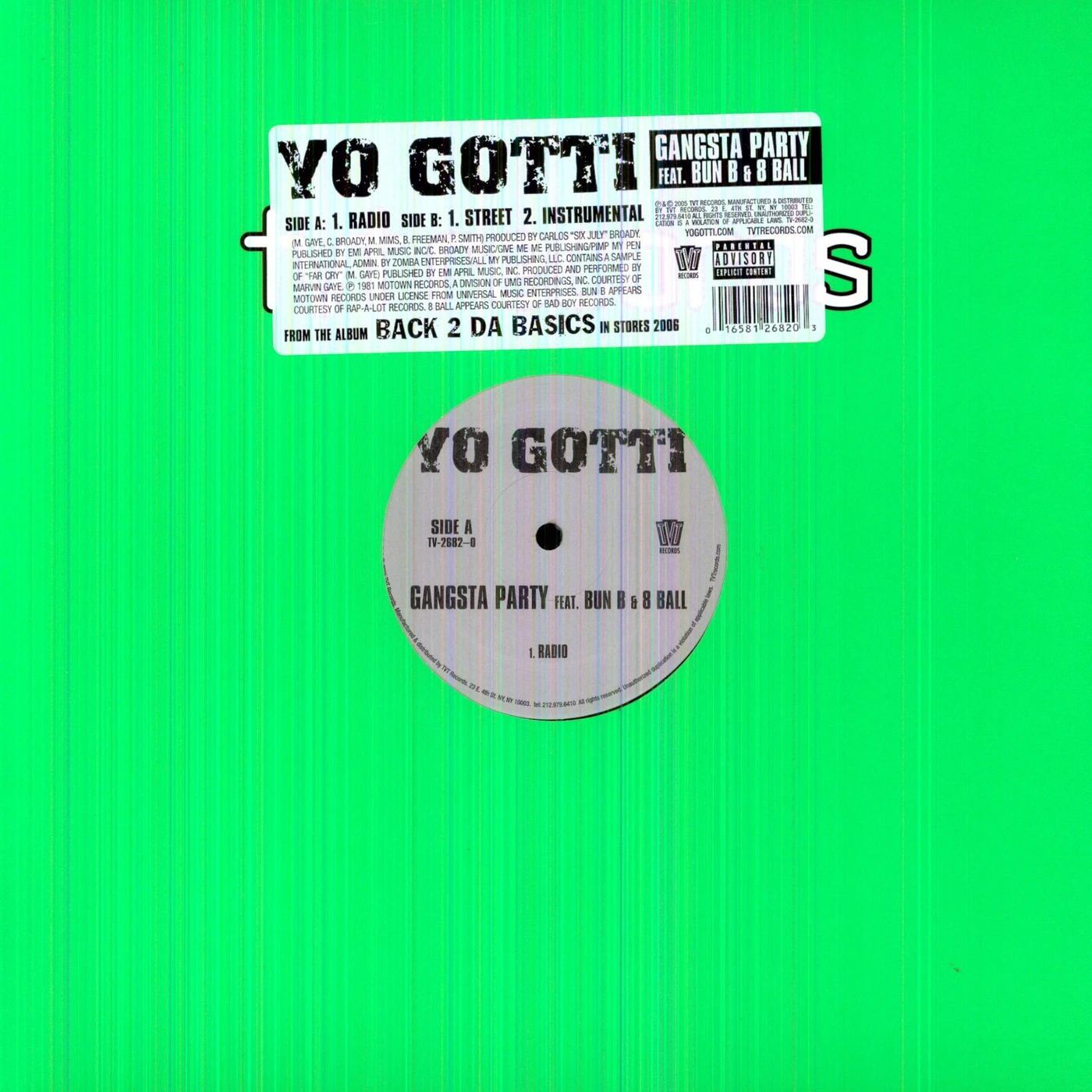 Yo Gotti Gangsta Party Vinyl Record