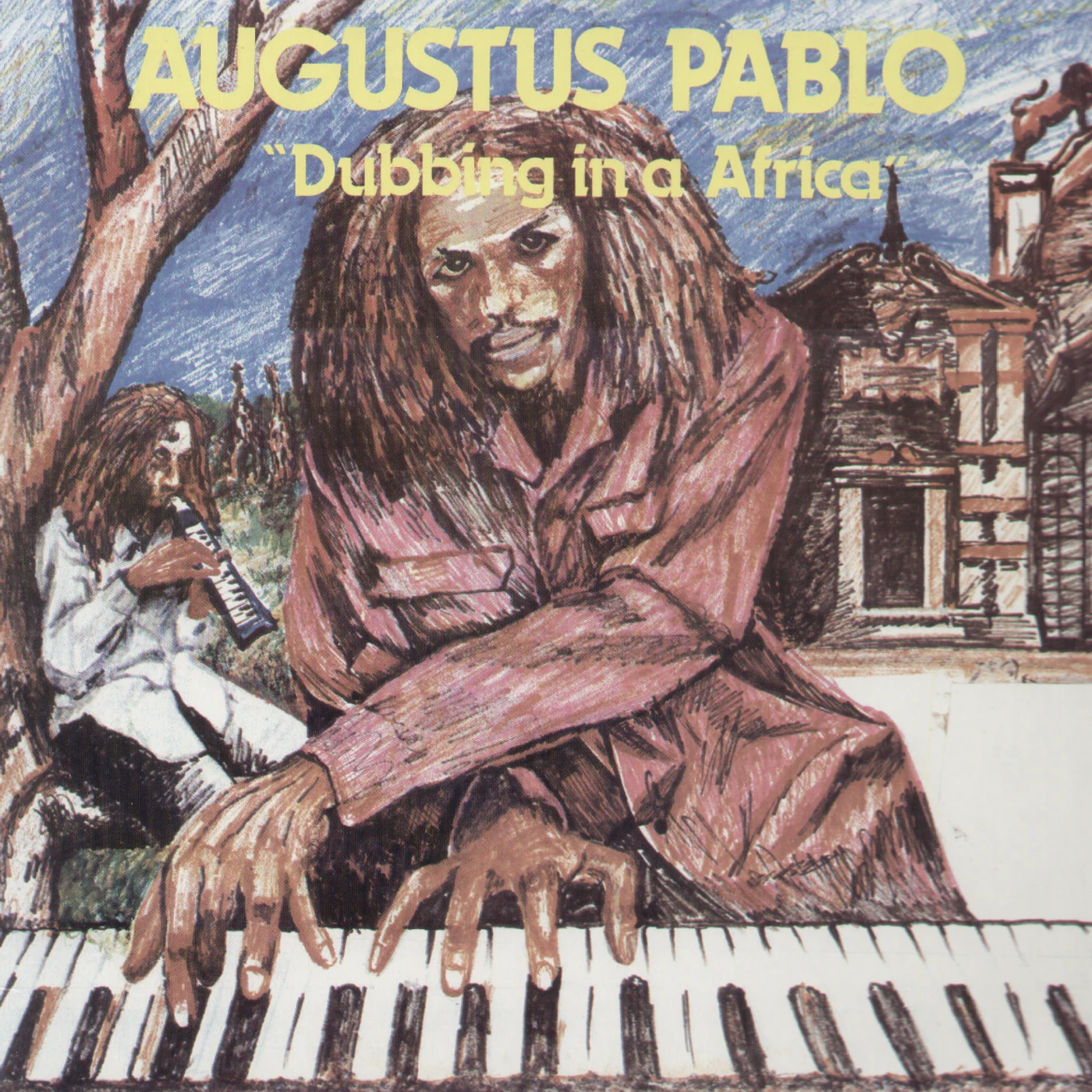 Augustus Pablo Dubbing in Africa Vinyl Record