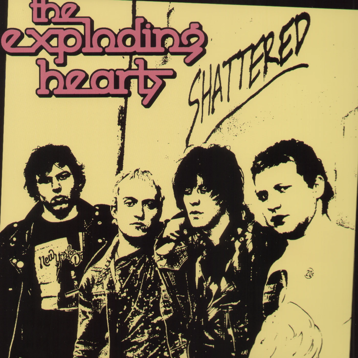 The Exploding Hearts Shattered Vinyl Record