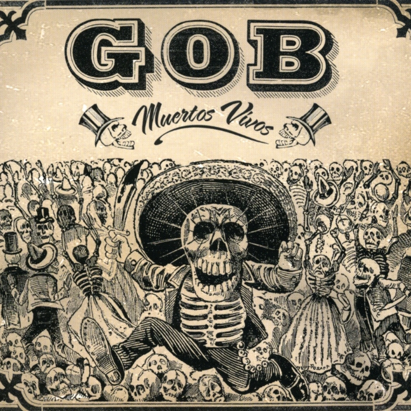 Gob MUERTOS VIVOS CD