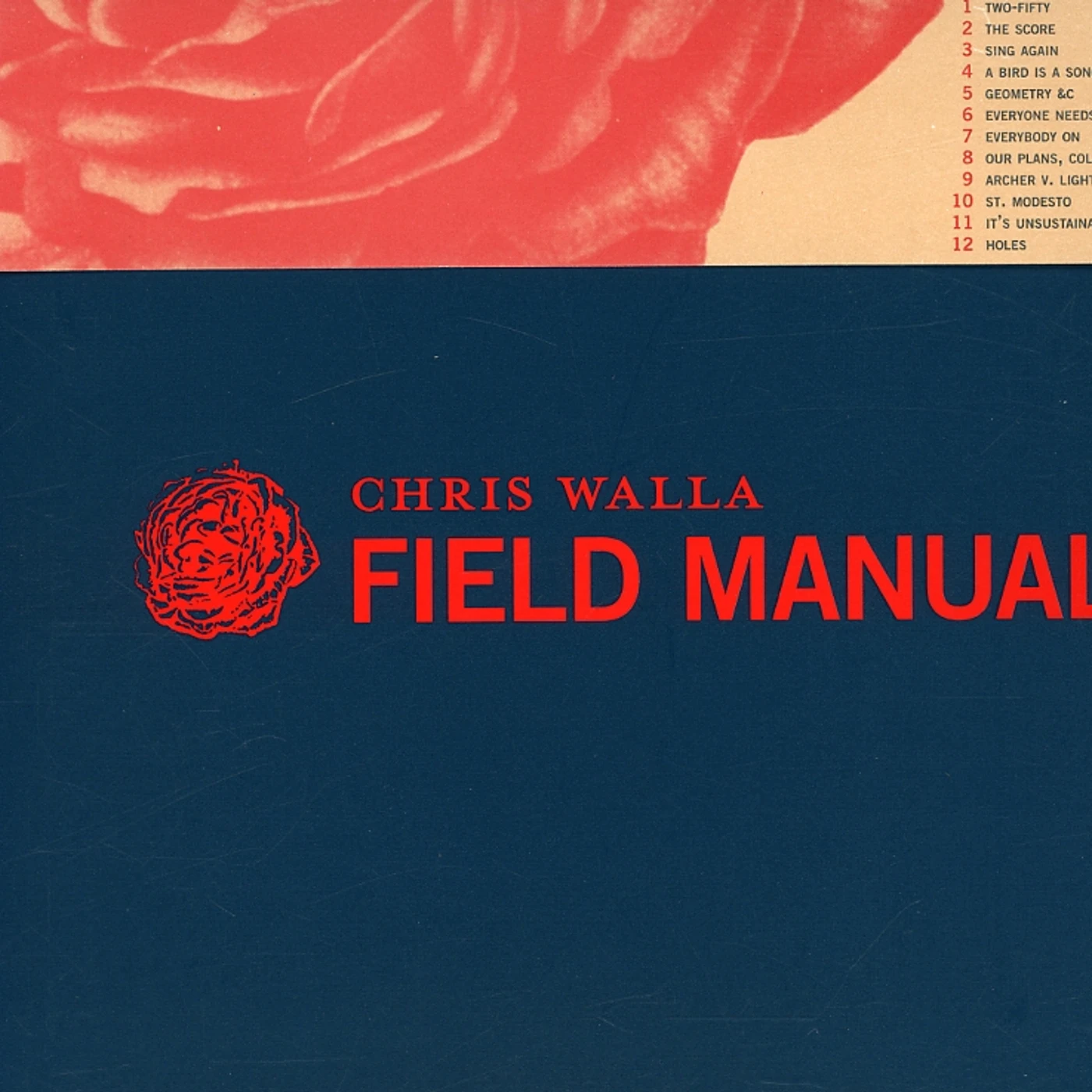Chris Walla FIELD MANUAL CD