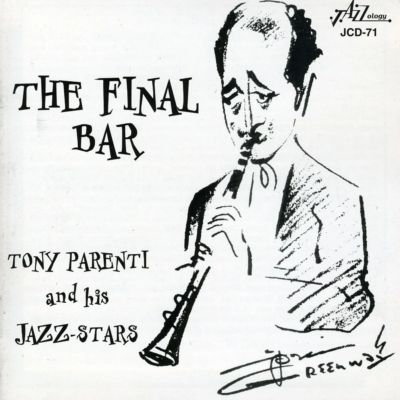 Tony Parenti FINAL BAR CD