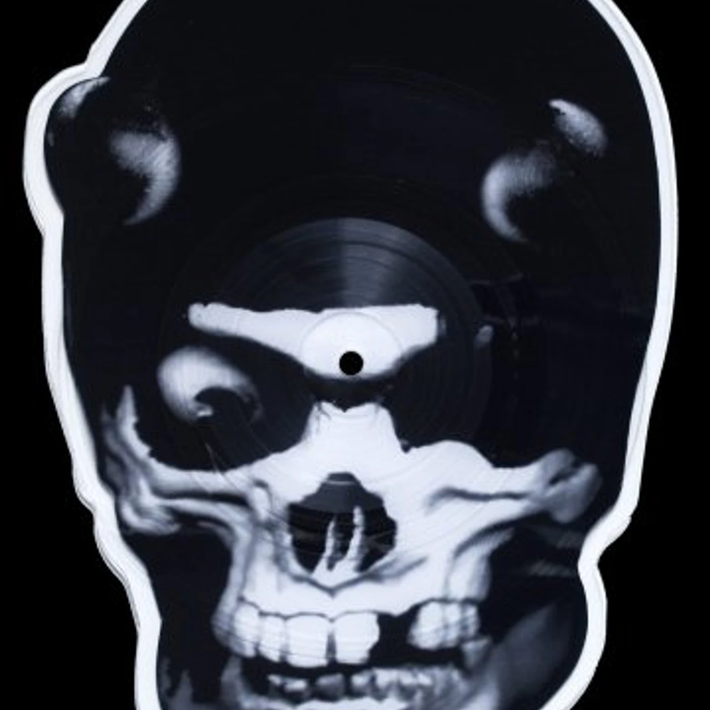 Balzac SKULL SHAPED PICTURE DISC Vinyl Record