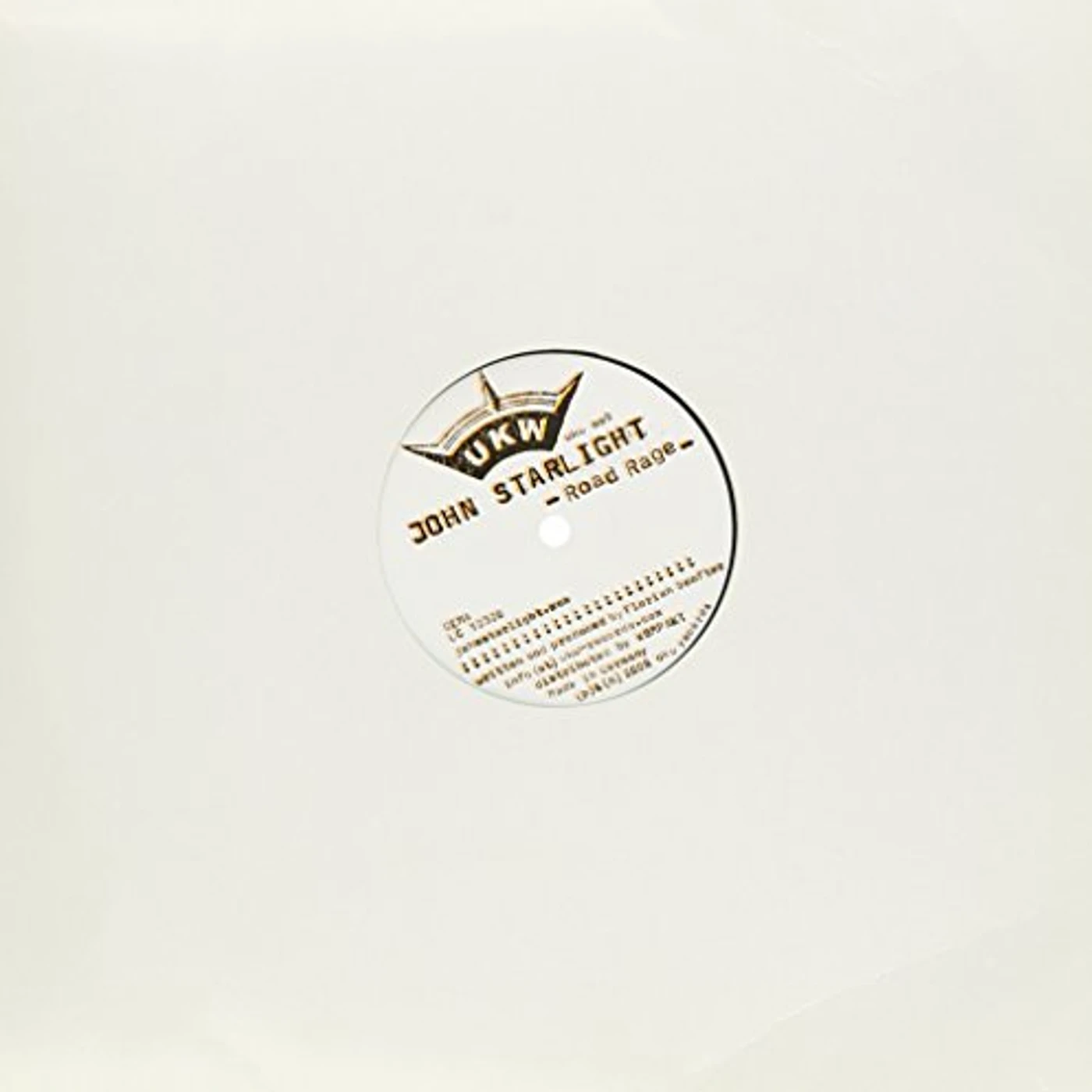 John Starlight Road Rage Vinyl Record