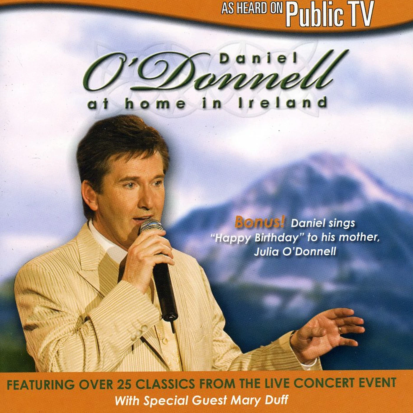 Daniel O'Donnell AT HOME IN IRELAND CD