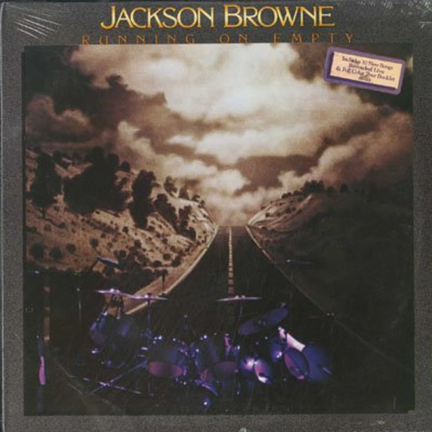 Jackson Browne Running On Empty Vinyl Record