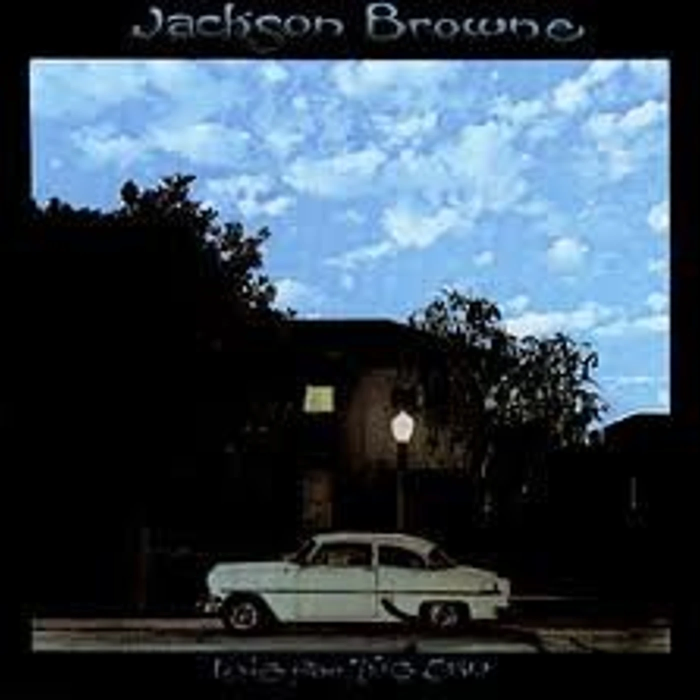 Jackson Browne Late For The Sky Vinyl Record