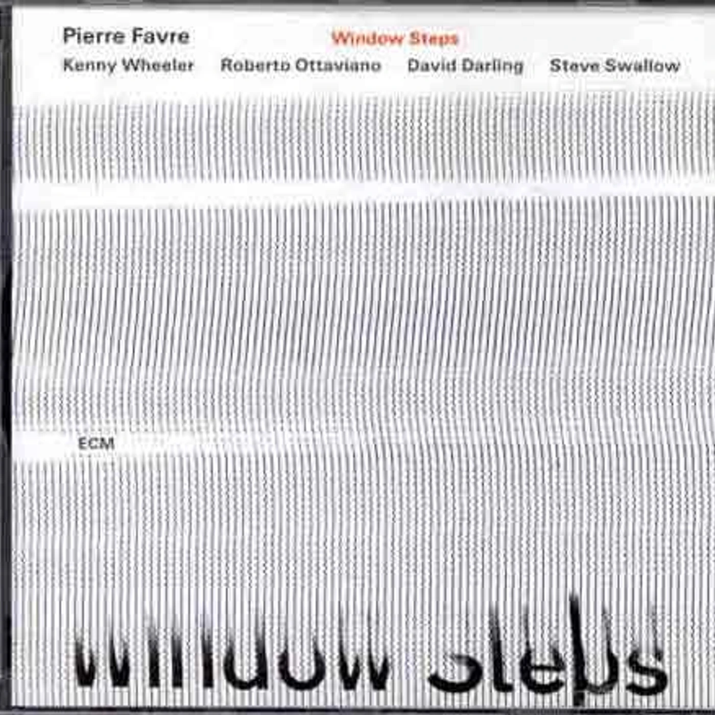 Pierre Favre WINDOW STEPS CD