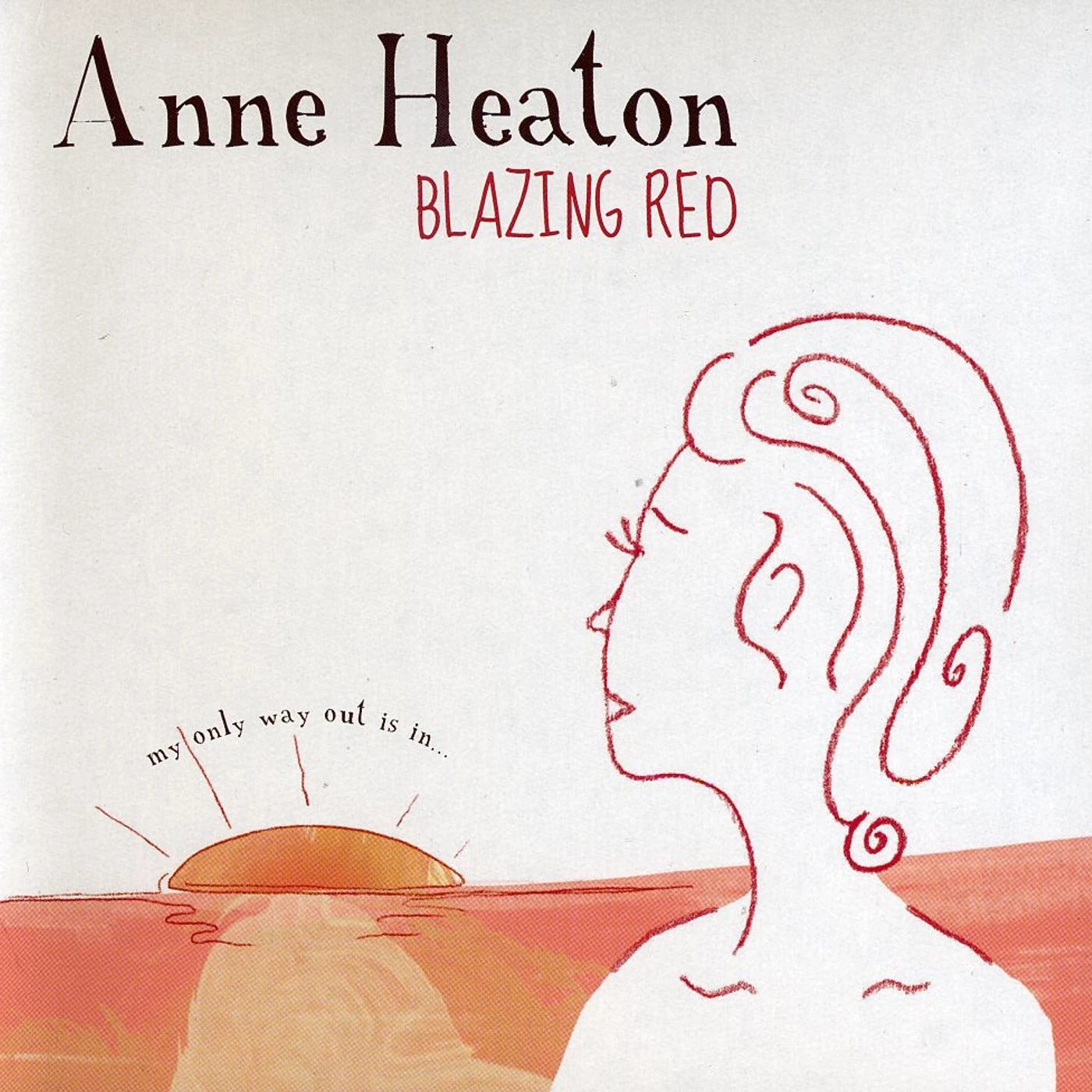 Anne Heaton BLAZING RED CD