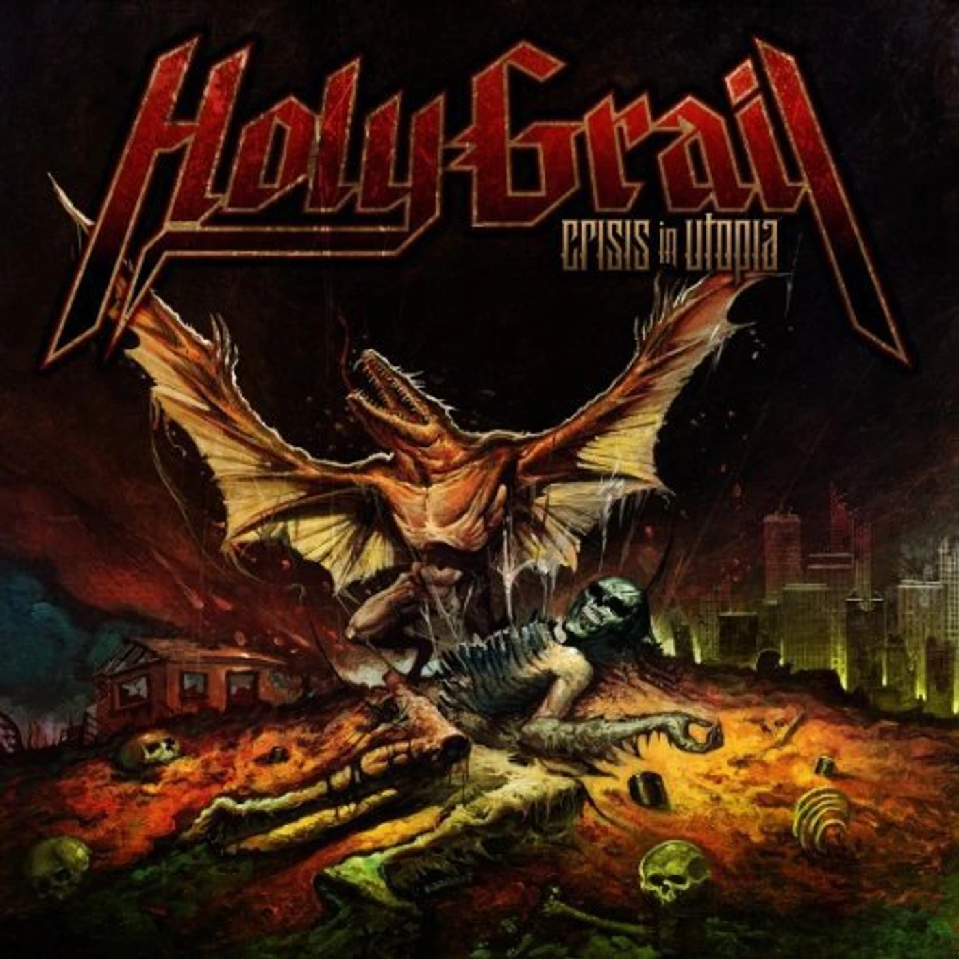 Holy Grail Crisis In Utopia Vinyl Record
