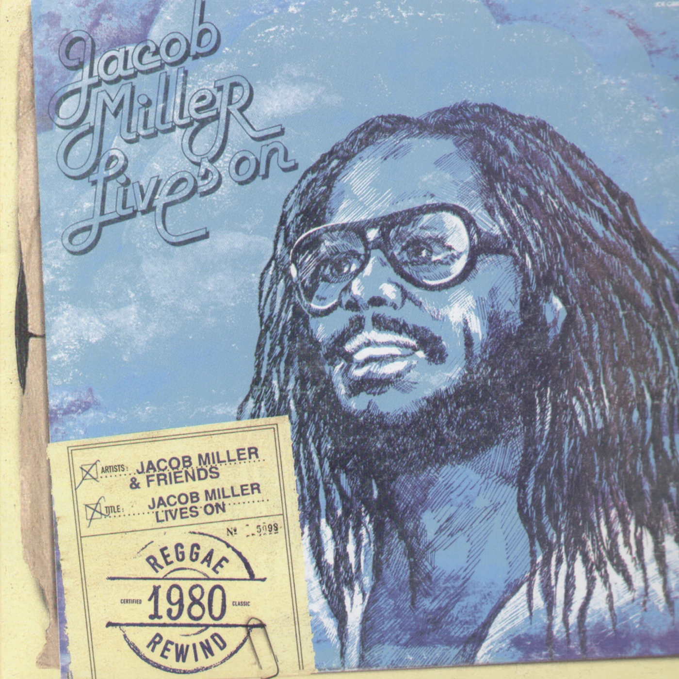 Jacob Miller LIVES ON Vinyl Record