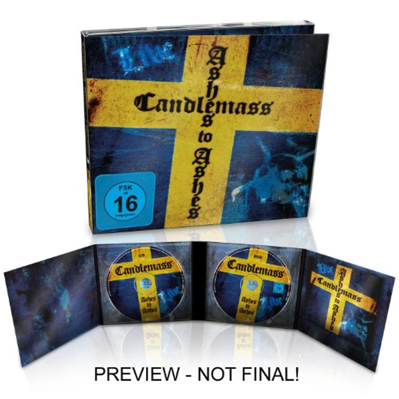 Candlemass ASHES TO ASHES: LIVE CD