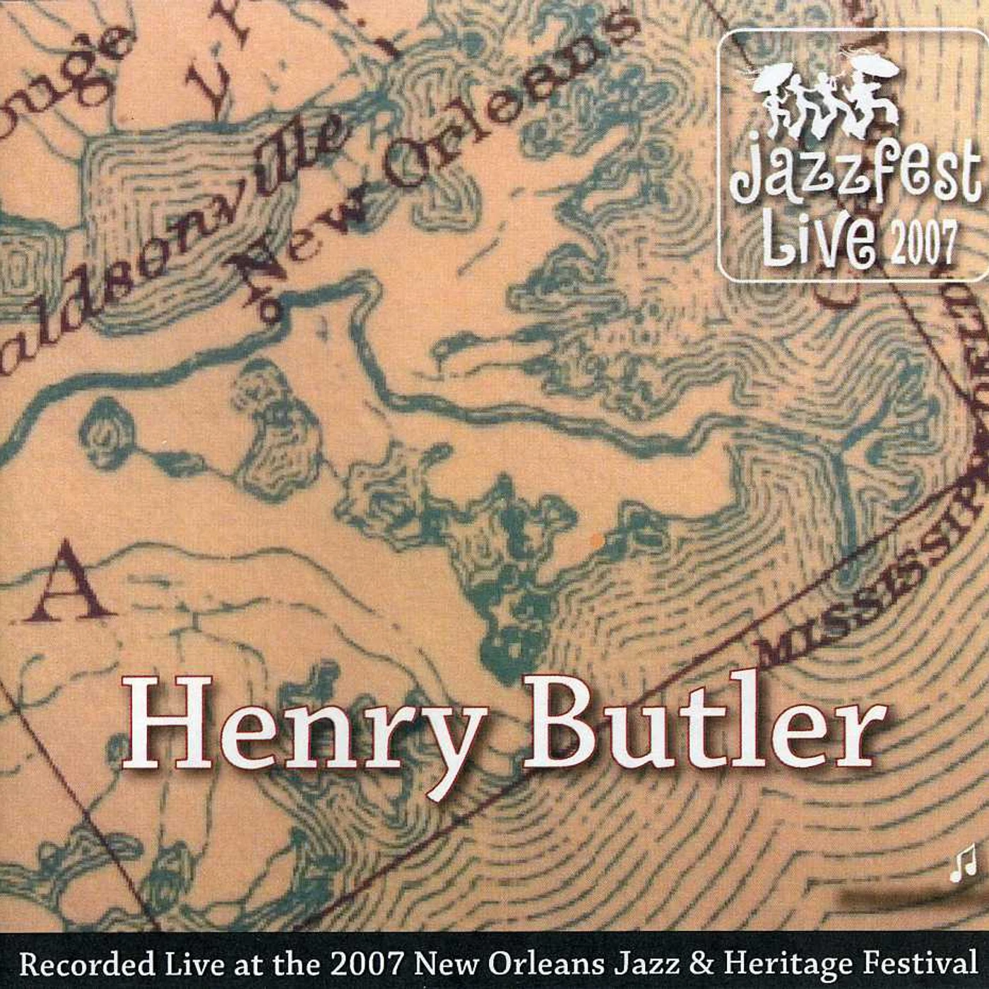 Henry Butler JAZZ FEST 2007 CD