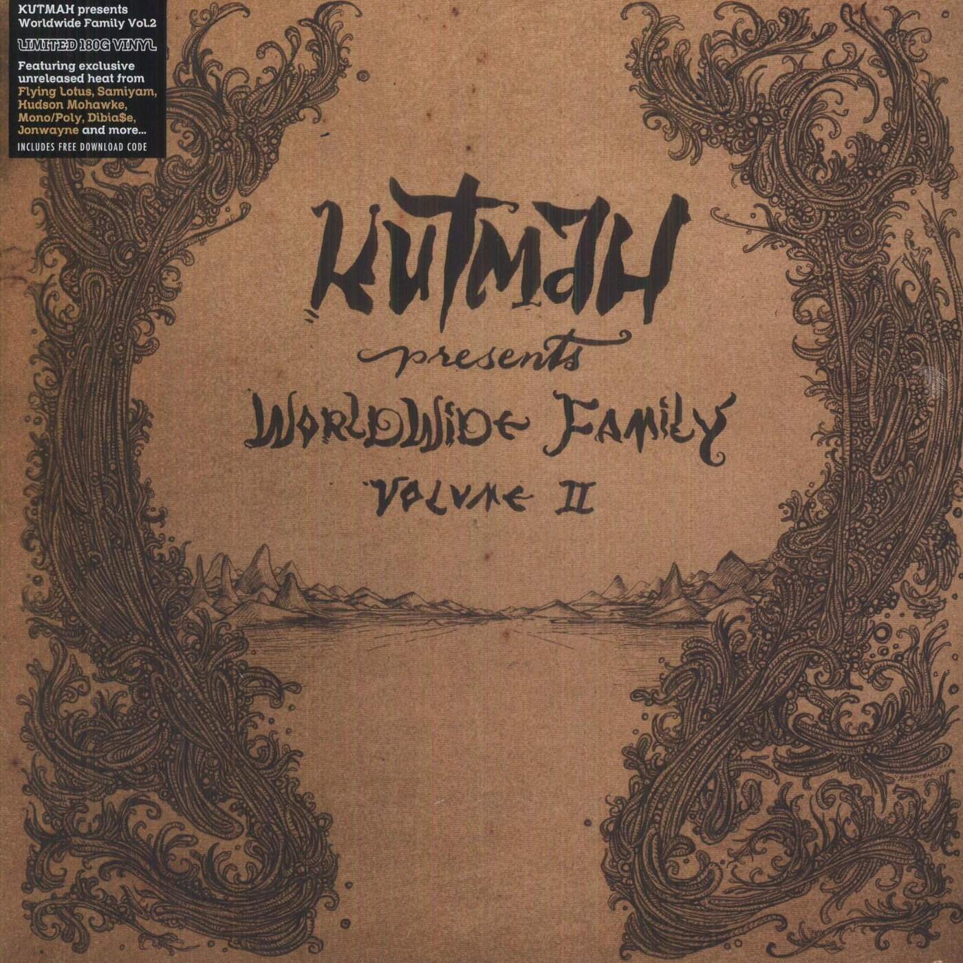 KUTMAH PRESENTS: WORLDWIDE FAMILY 2 / VARIOUS Vinyl Record