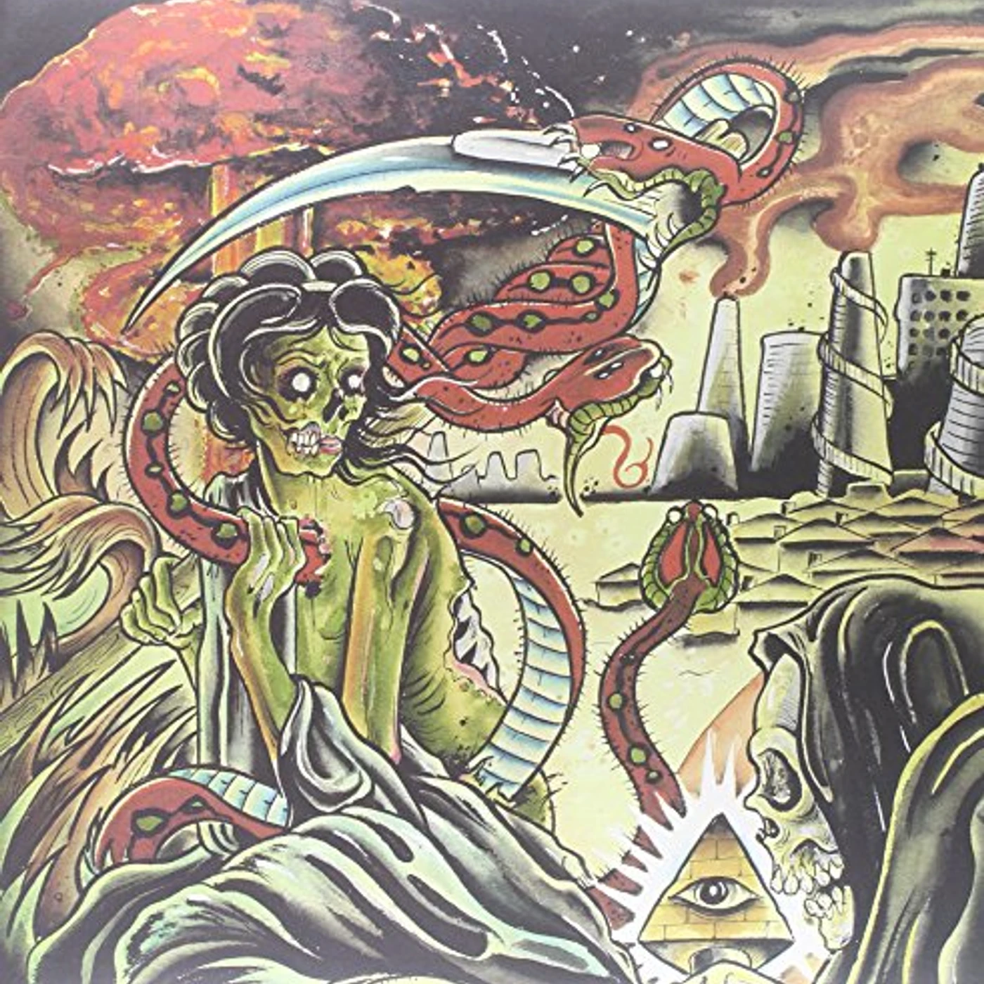 Pulling Teeth PARANOID DELUSIONS & PARADISE ILLUSIONS Vinyl Record