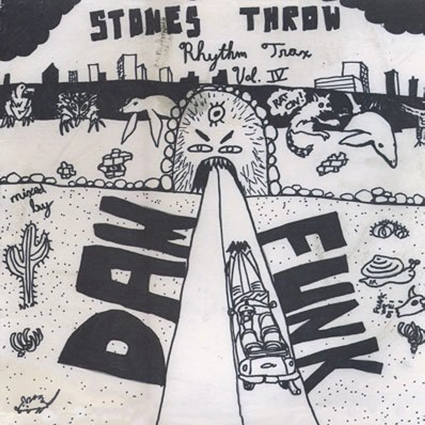 DāM-FunK RHYTHM TRAX 4 Vinyl Record