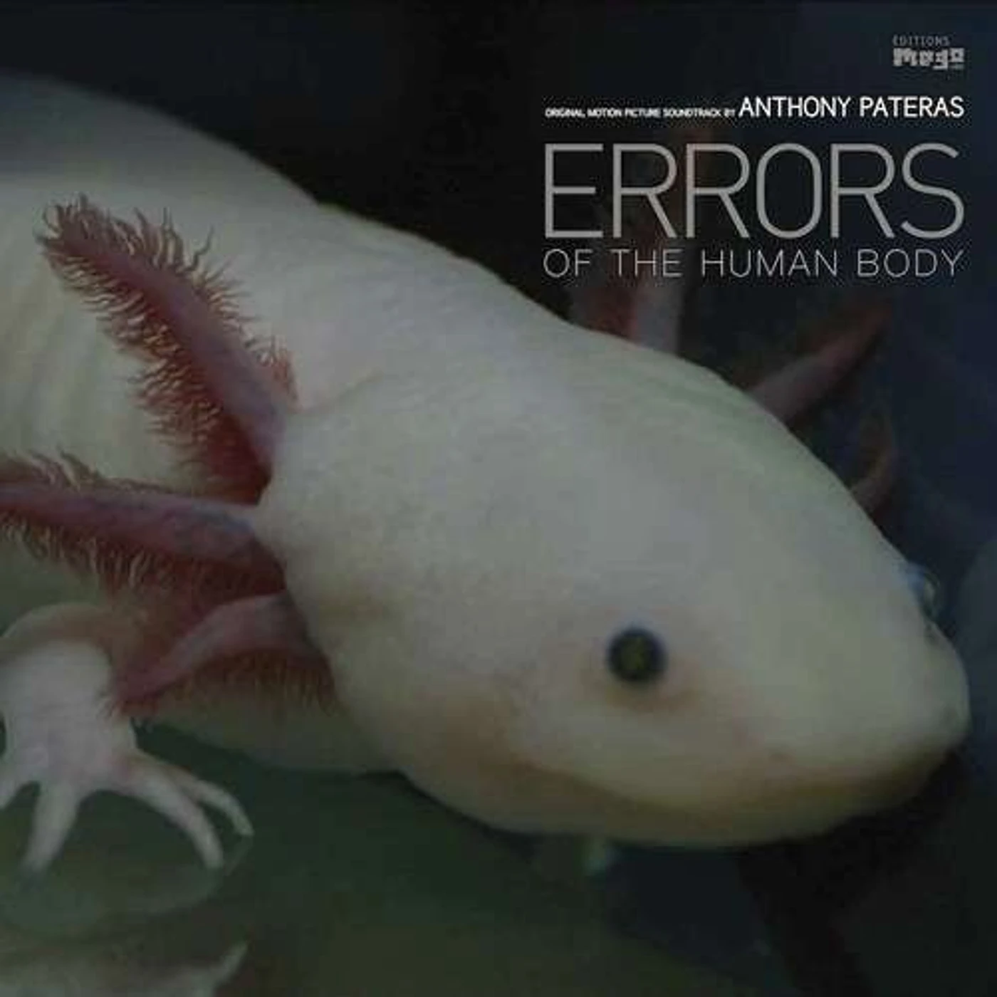 Anthony Pateras ERRORS OF THE HUMAN BODY (2LP) Vinyl Record