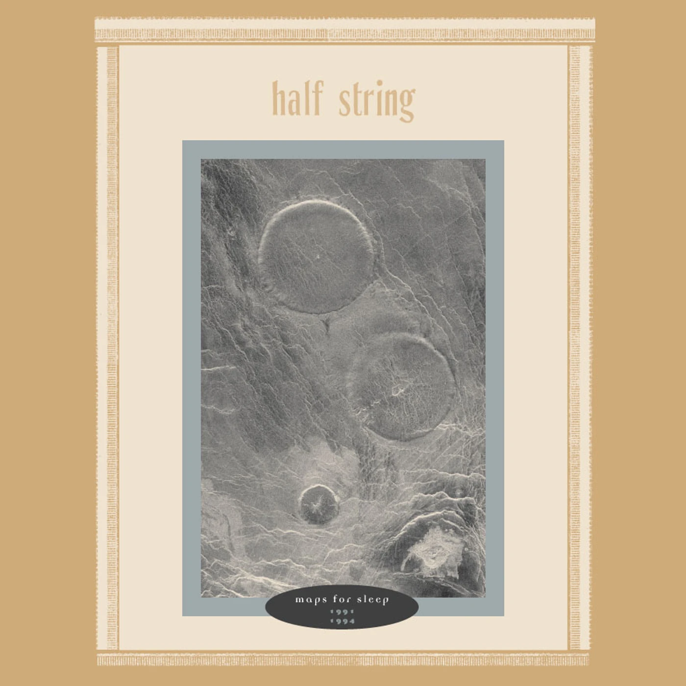 Half String MAPS FOR SLEEP CD