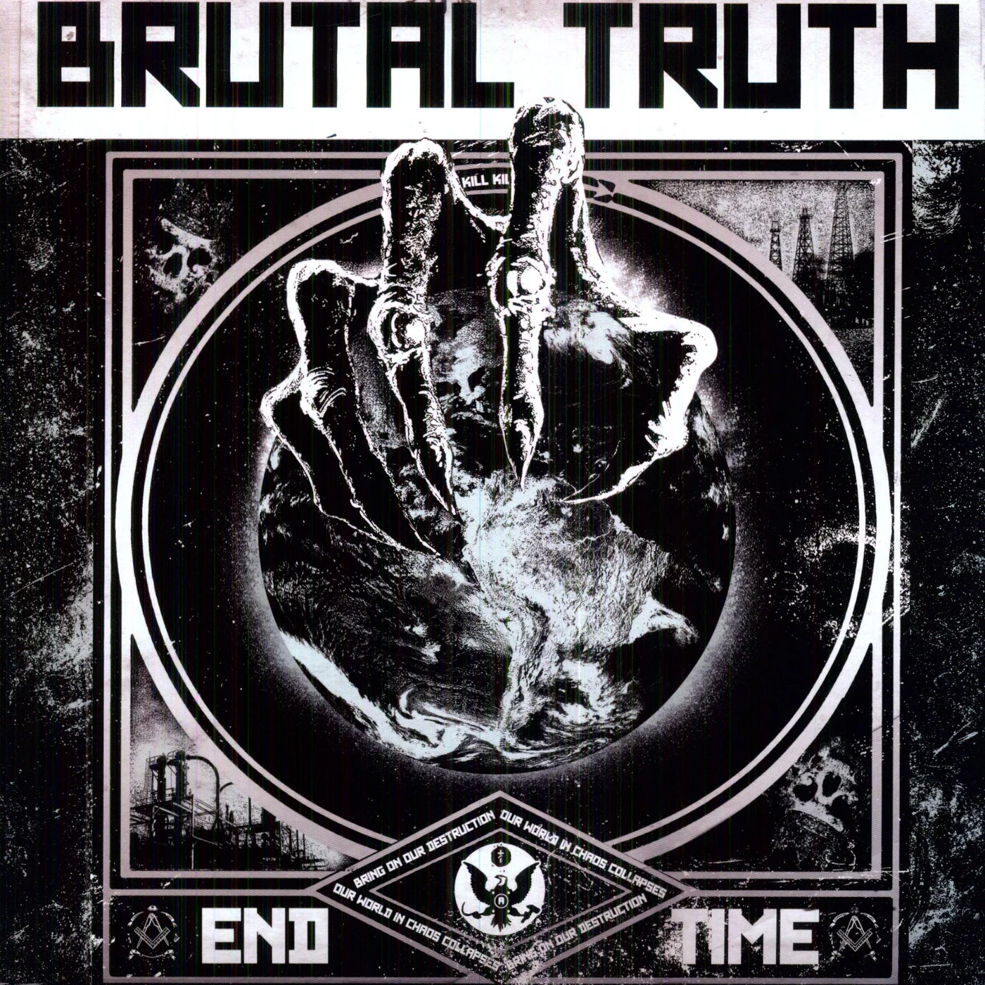 Brutal Truth End Time Vinyl Record