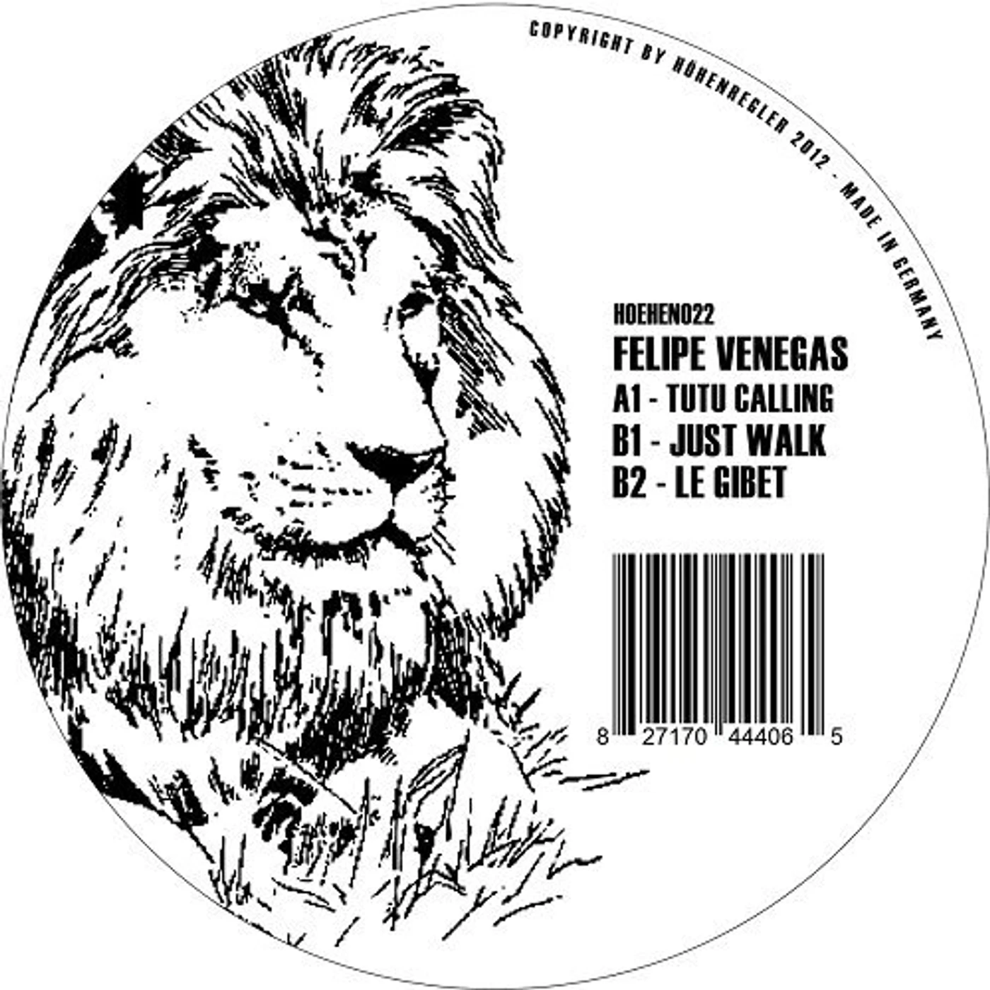 Felipe Venegas TUTU CALLING Vinyl Record